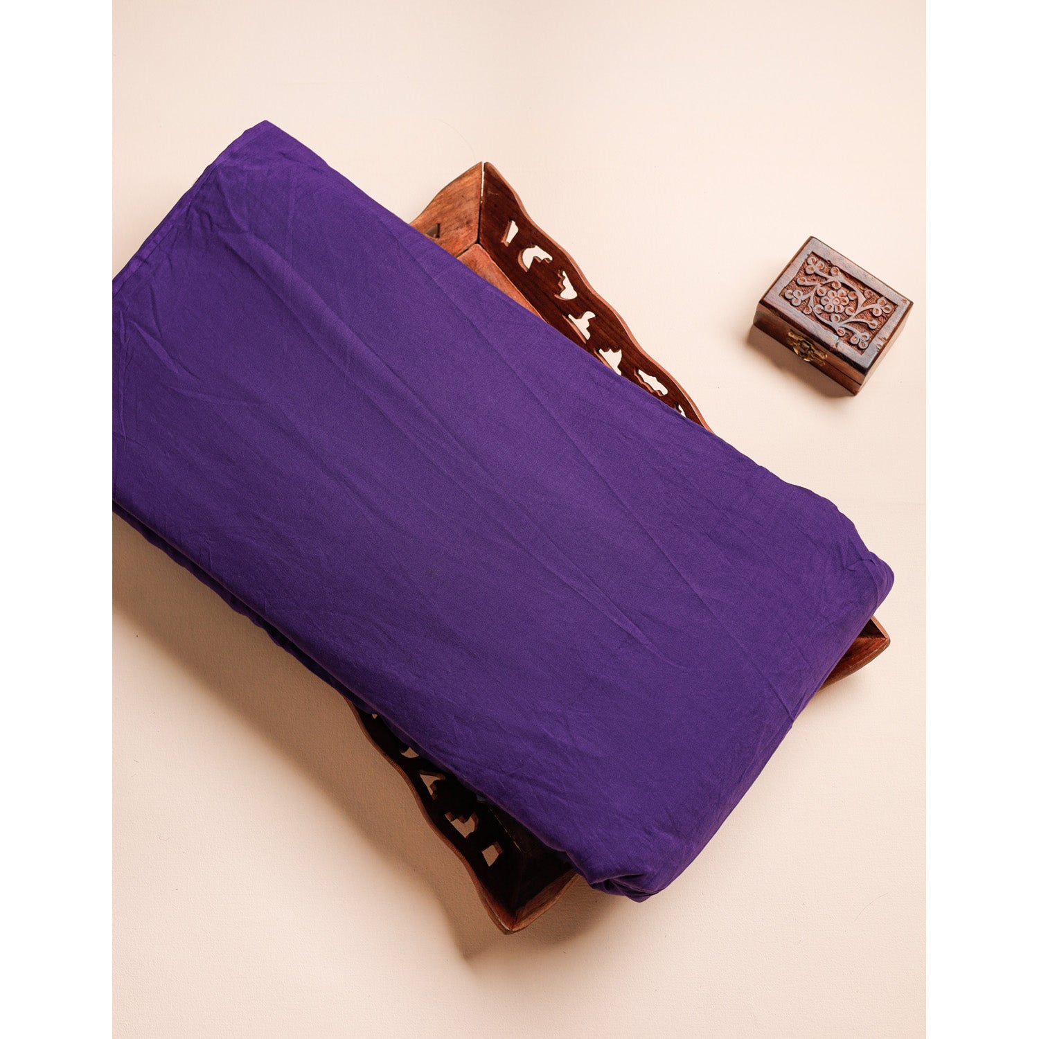 PURE MUL COTTON PLAIN FABRIC