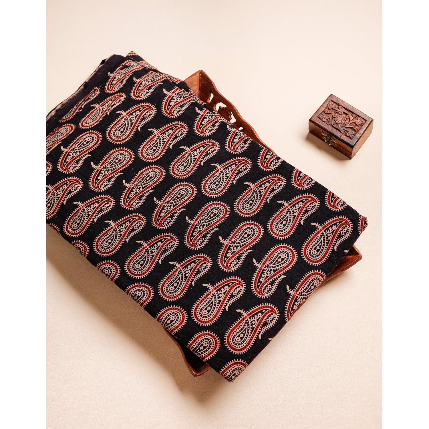 PURE COTTON AJRAKH FABRIC
