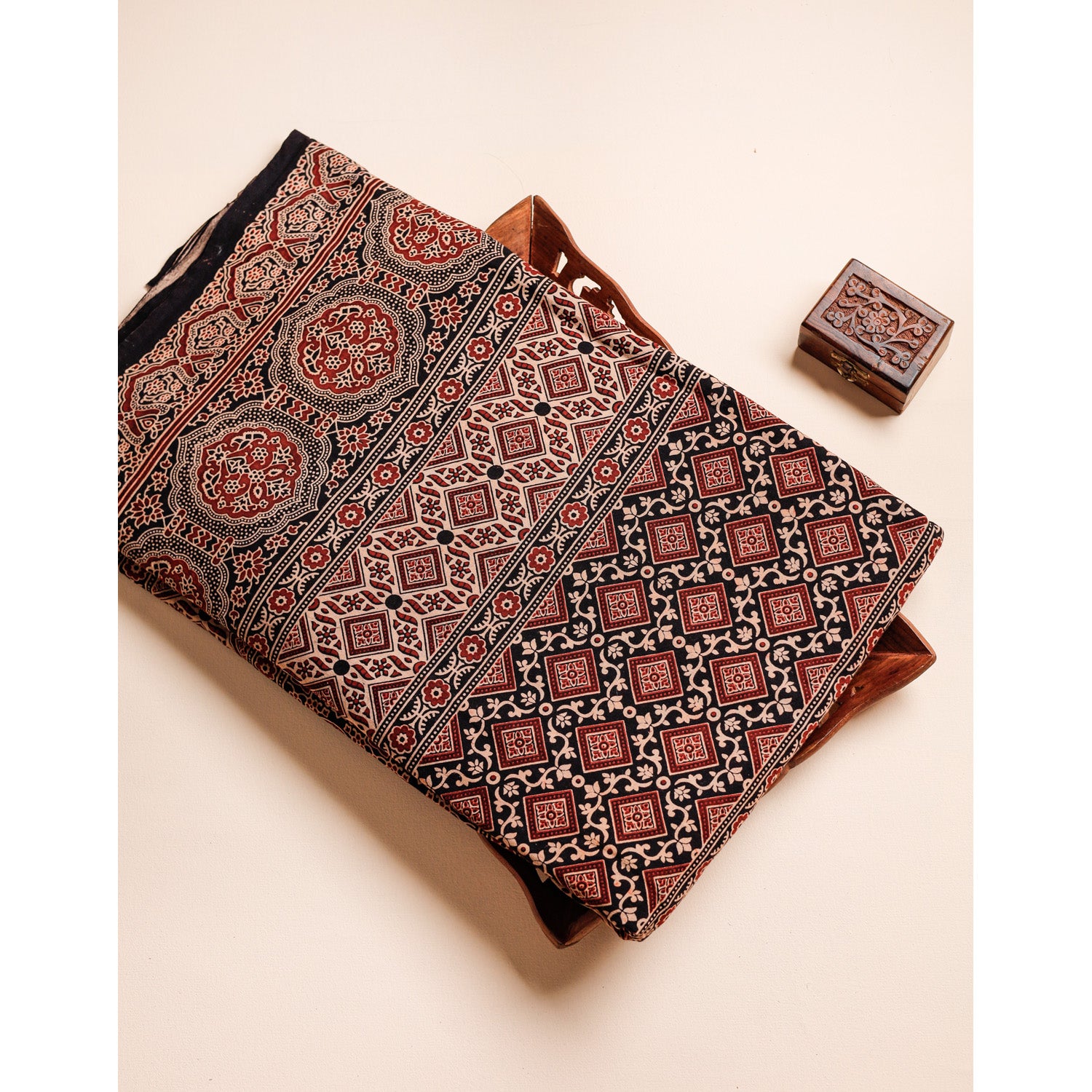 PURE COTTON AJRAKH FABRIC