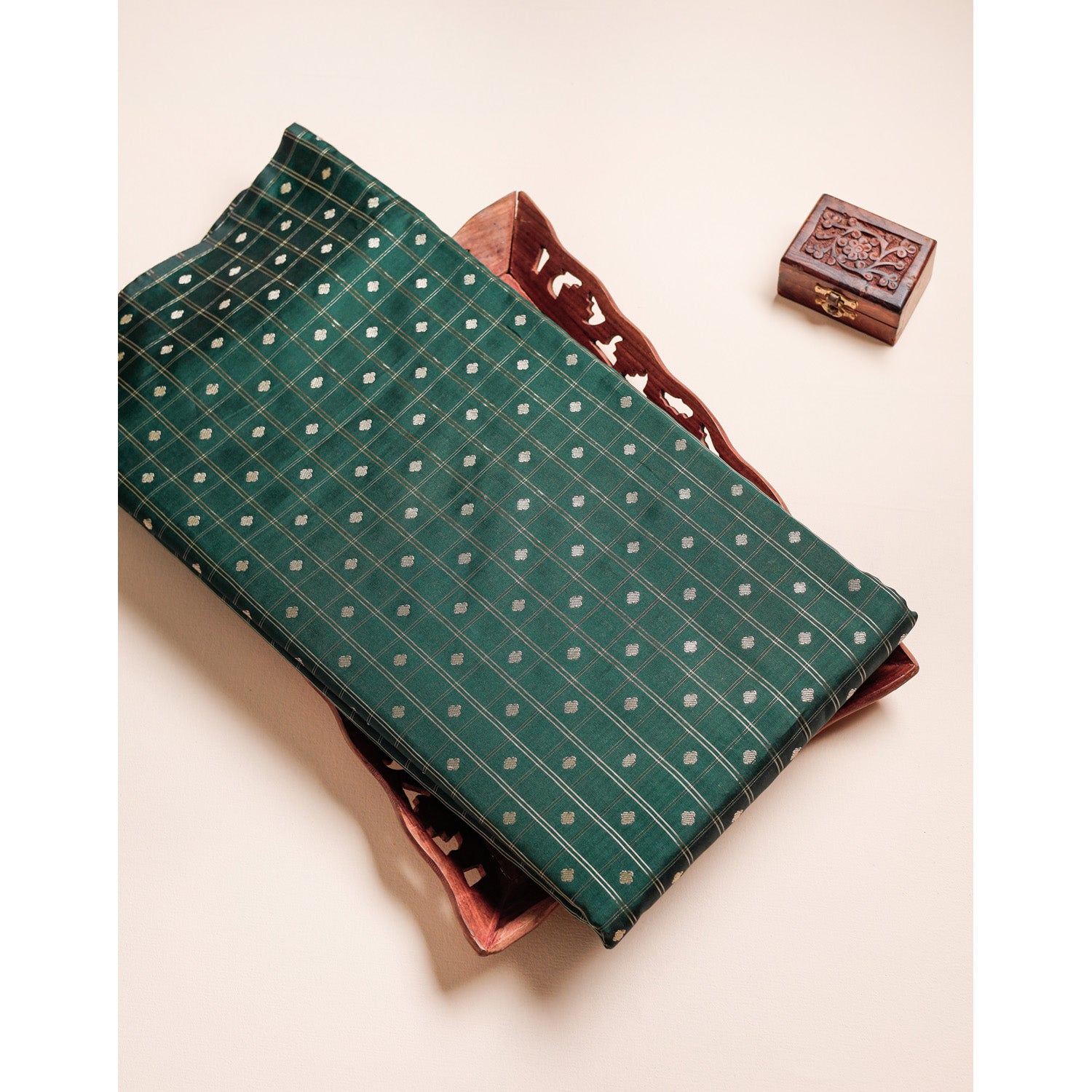 SEMI RAW SILK FABRIC