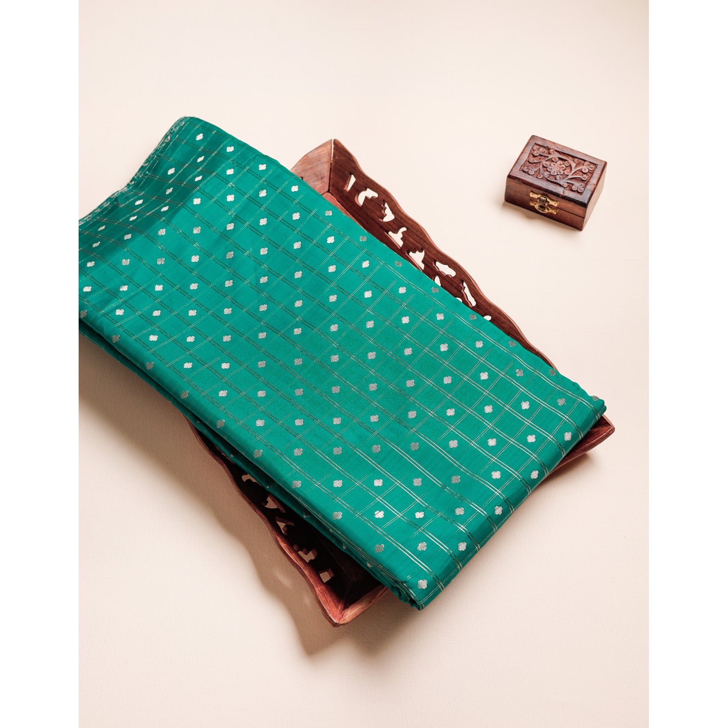 SEMI RAW SILK FABRIC
