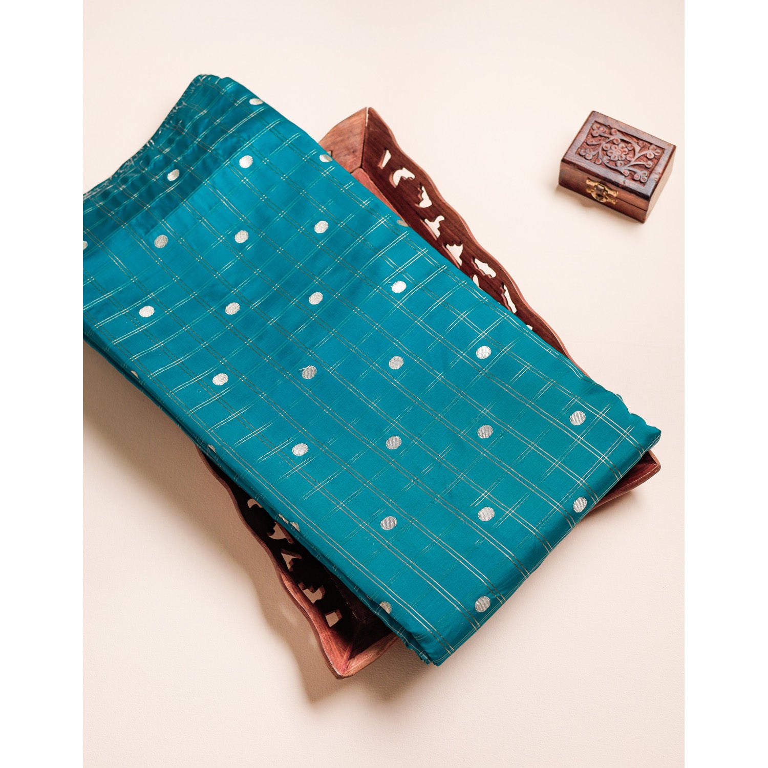 SEMI RAW SILK FABRIC