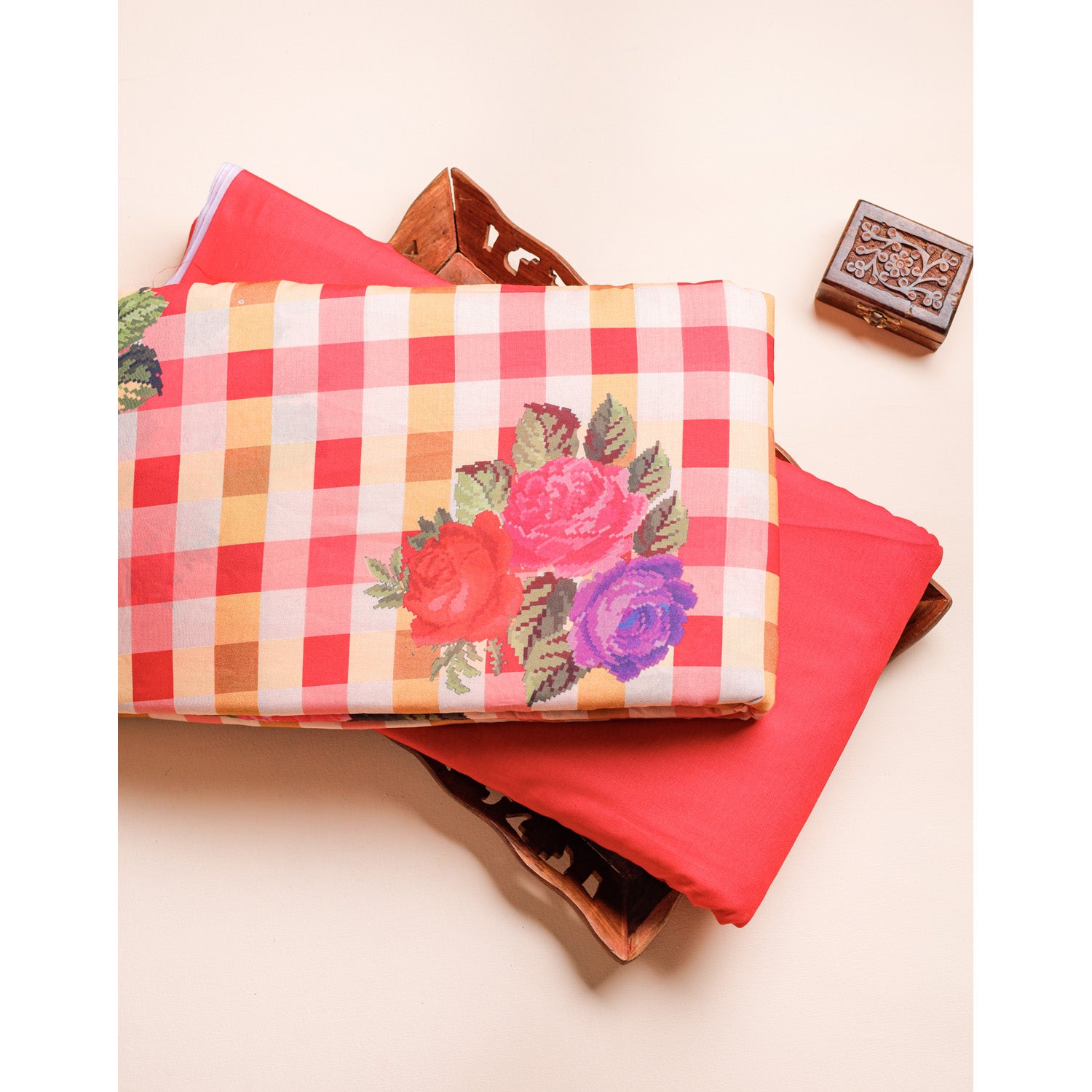 PRINTED MULMUL COTTON MIX & MATCH