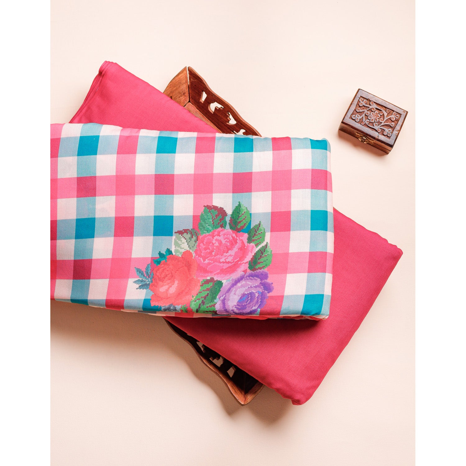 PRINTED MULMUL COTTON MIX & MATCH