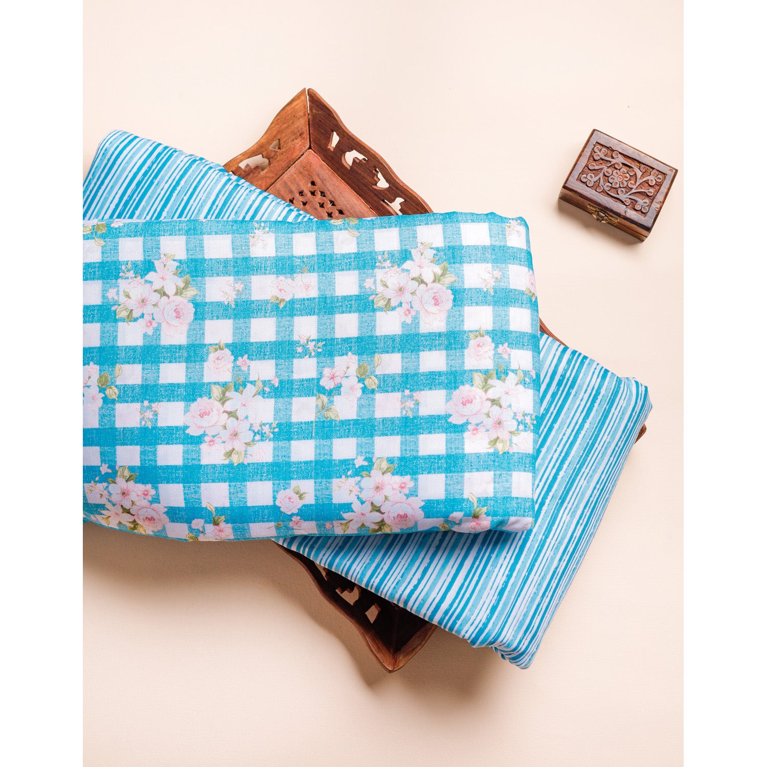 PRINTED MULMUL COTTON MIX & MATCH