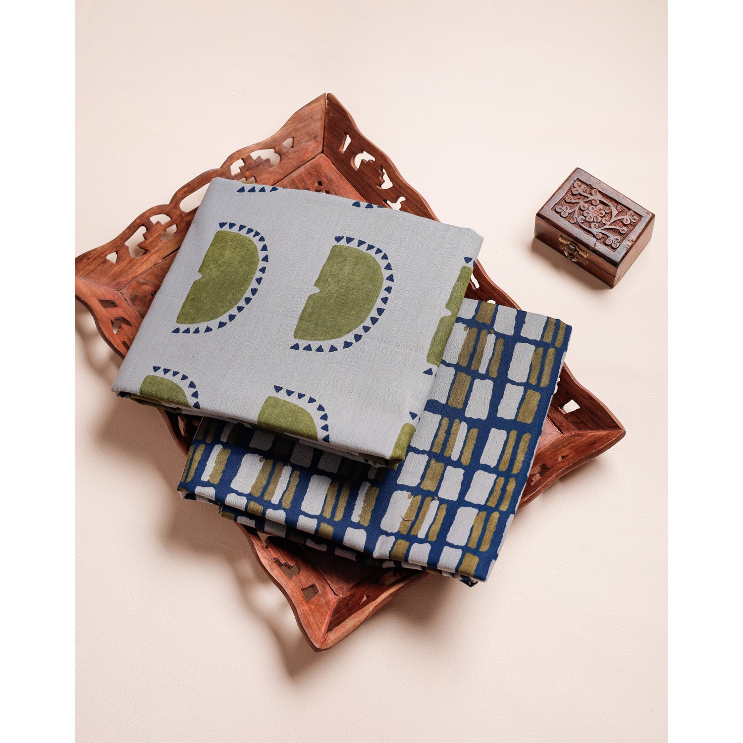 COTTON FLEX AJRAKH PRINTED MIX & MATCH