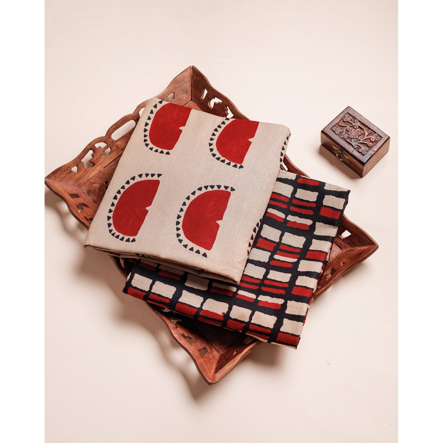 COTTON FLEX AJRAKH PRINTED MIX & MATCH