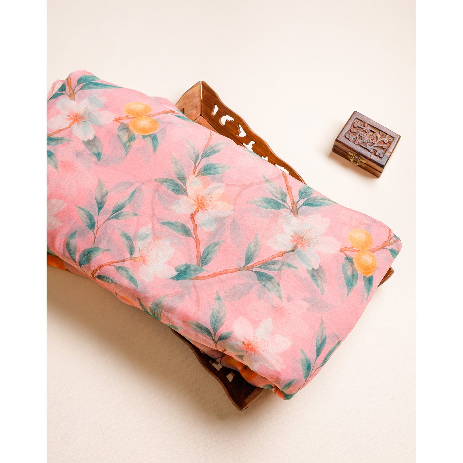 PURE CHIFFON PRINTED FABRIC