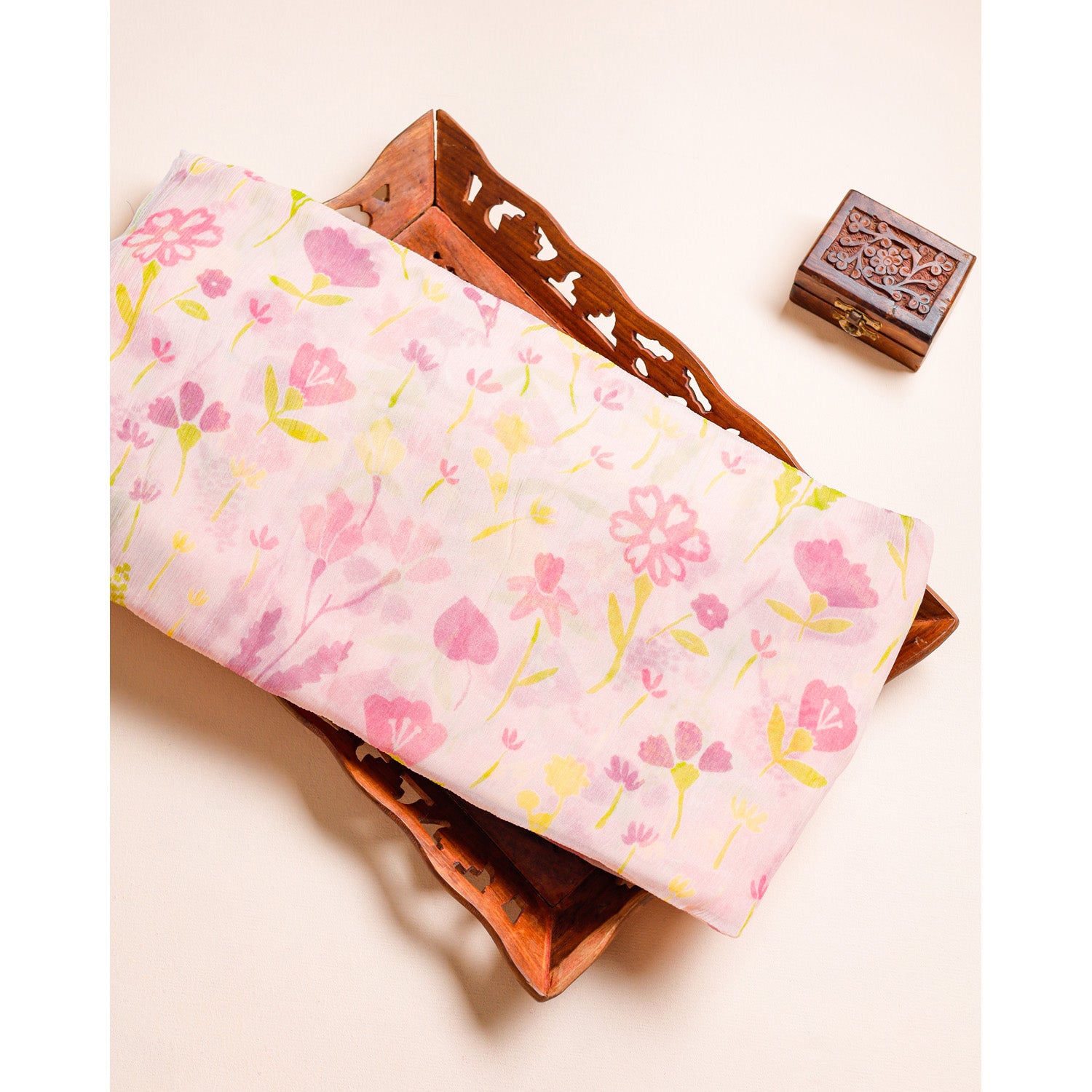 PURE CHIFFON PRINTED FABRIC
