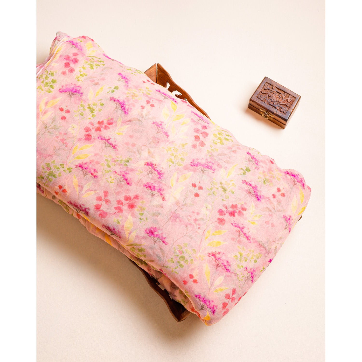 PURE CHIFFON PRINTED FABRIC