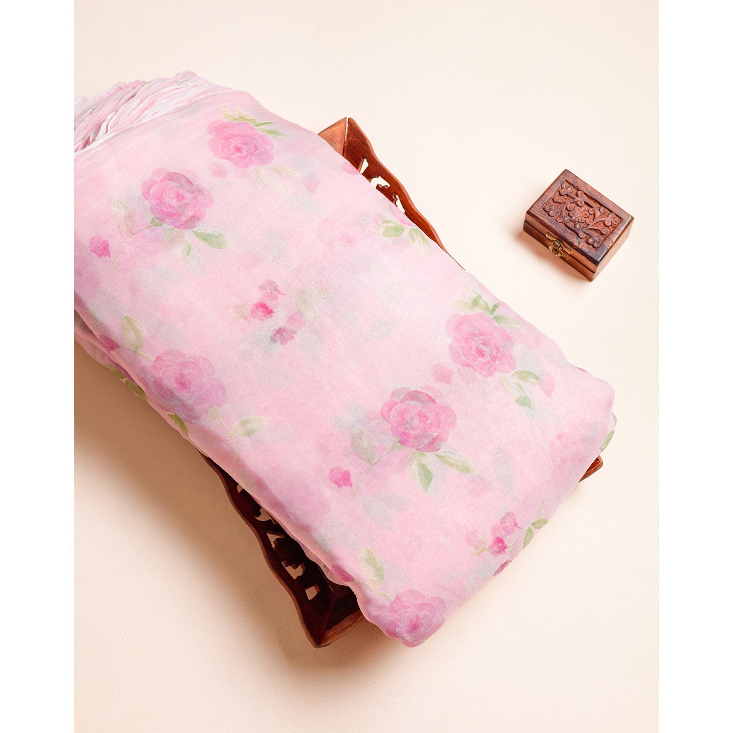 PURE CHIFFON PRINTED FABRIC