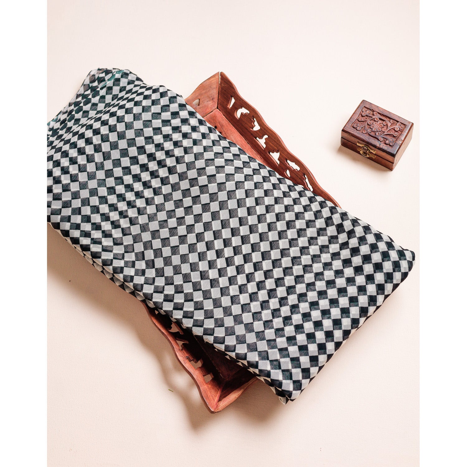 PURE CHIFFON PRINTED FABRIC