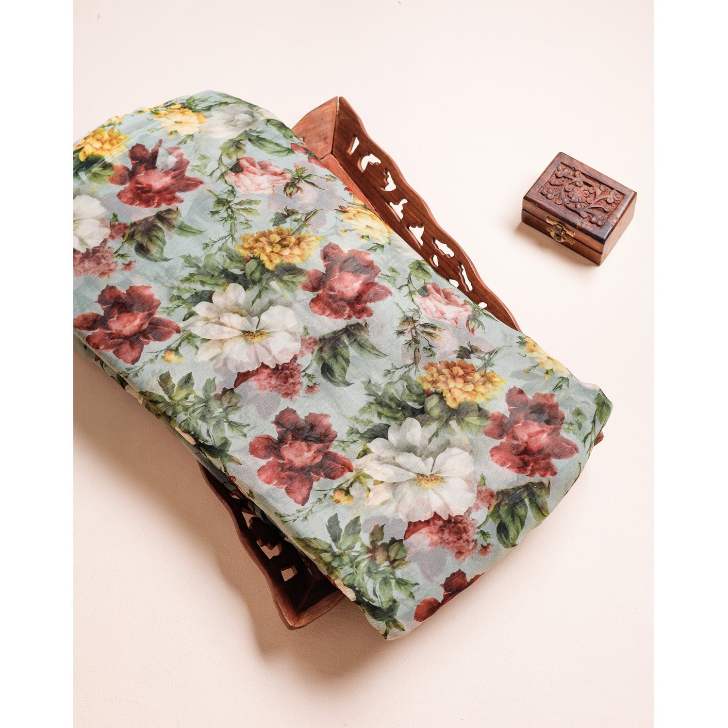 PURE CHIFFON PRINTED FABRIC