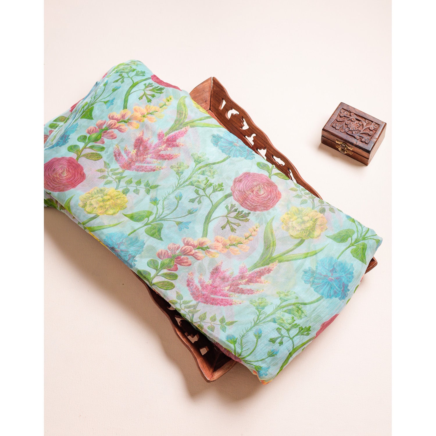 PURE CHIFFON PRINTED FABRIC