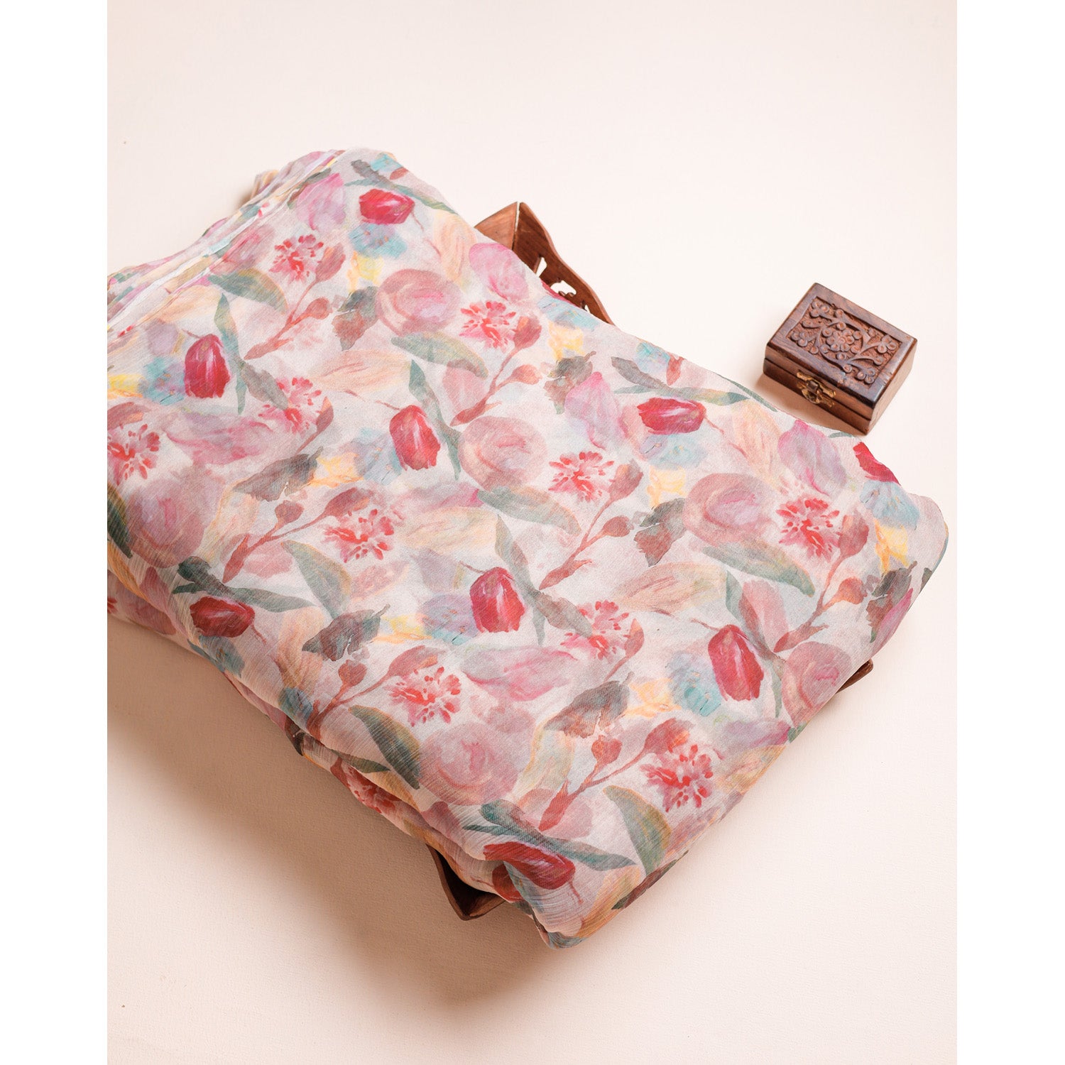 PURE CHIFFON PRINTED FABRIC