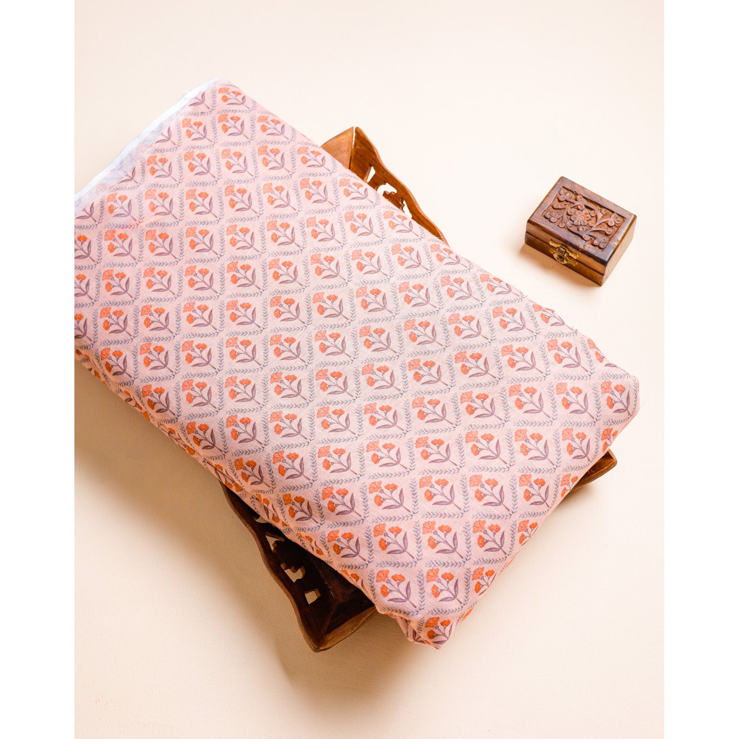 COTTON LINEN PRINTED FABRIC