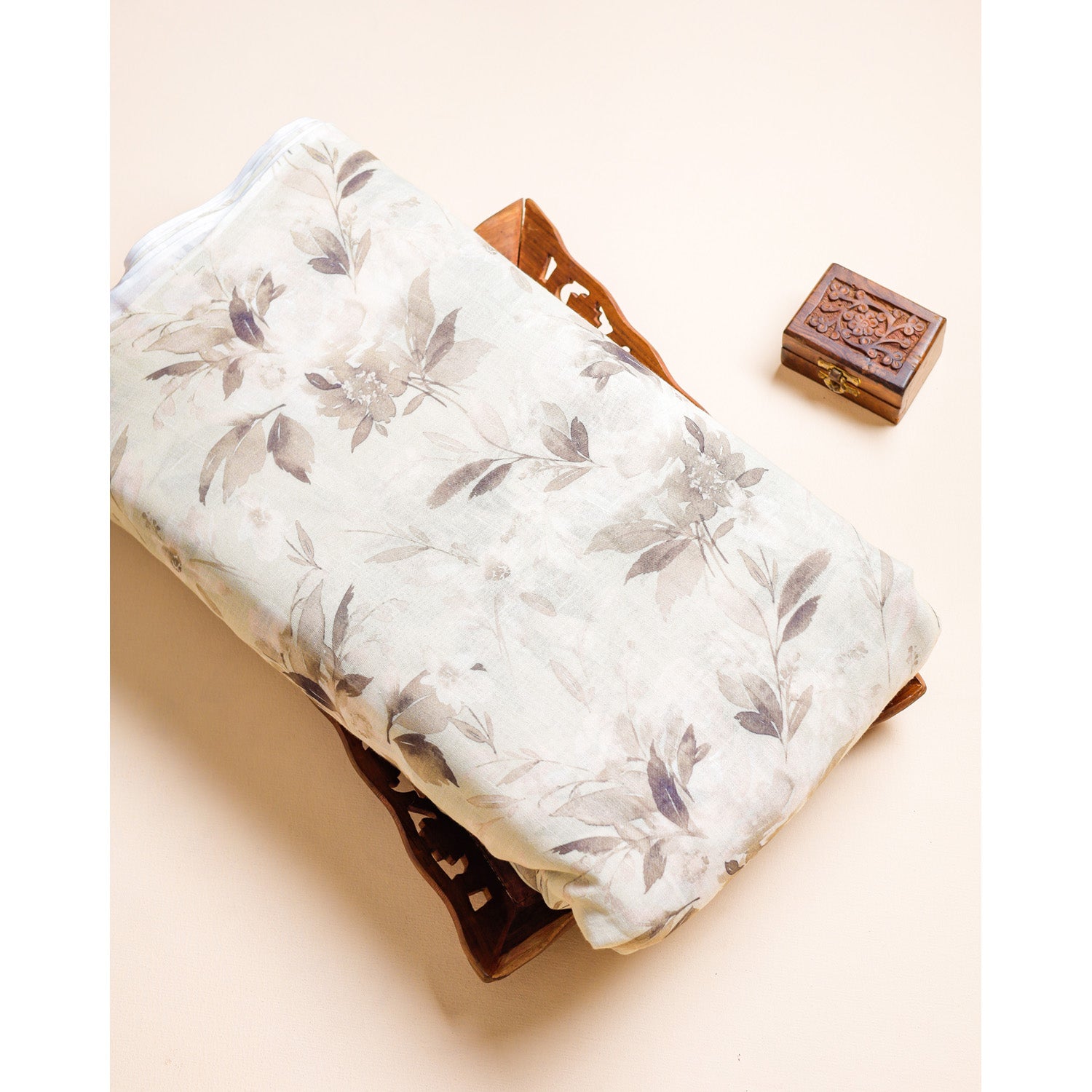 COTTON LINEN PRINTED FABRIC