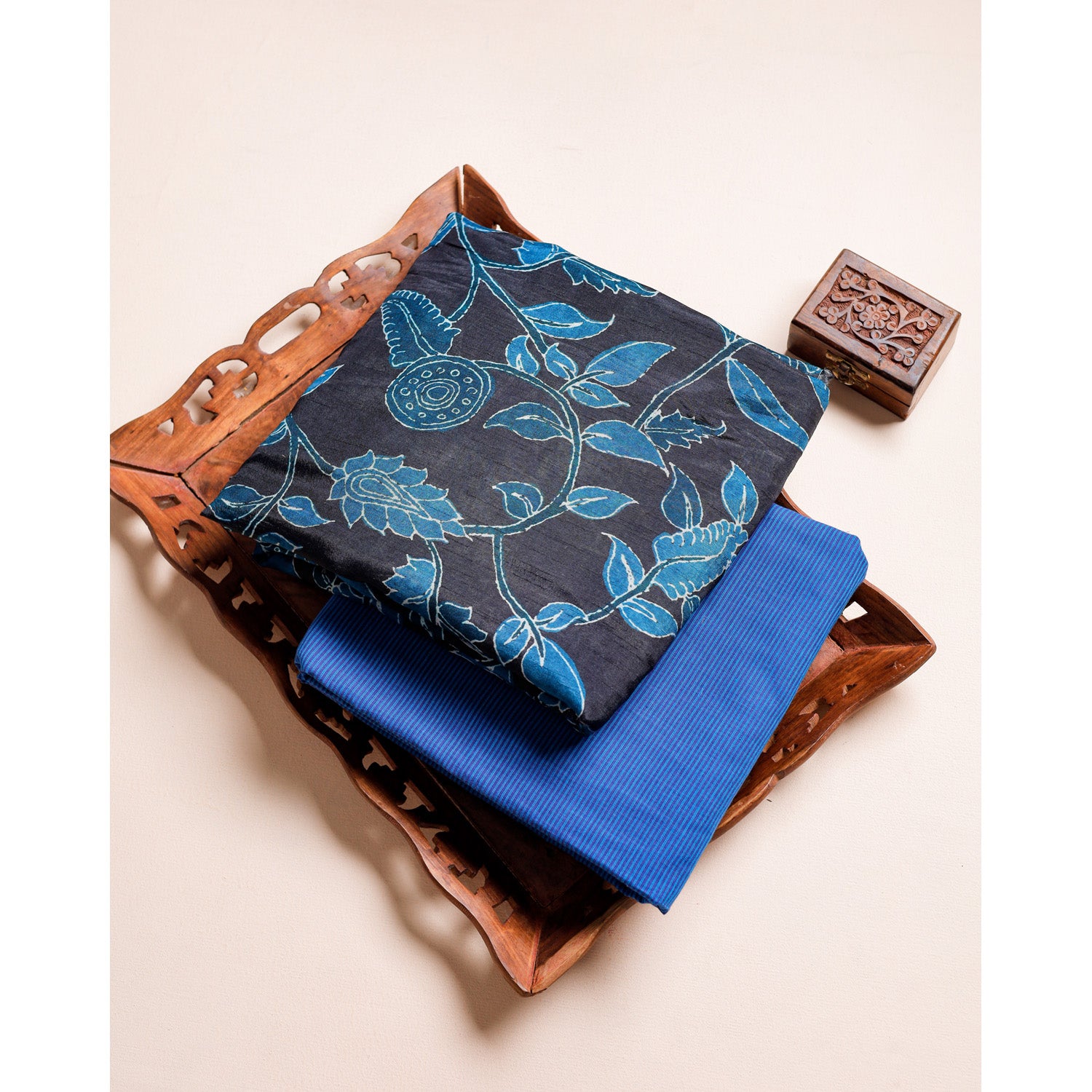 KALAMKARI DOLA SILK MIX & MATCH