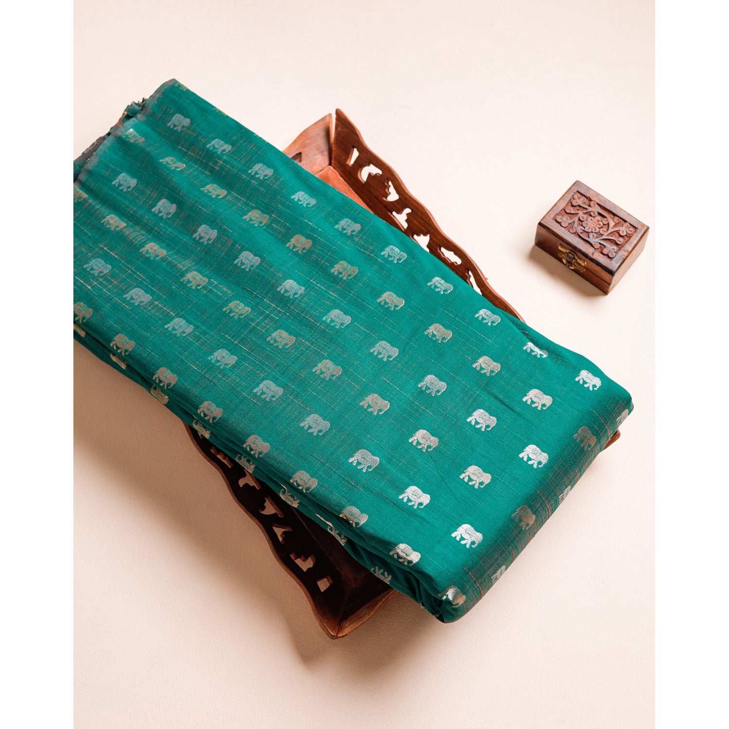 DUPION SILK BROCADE FABRIC