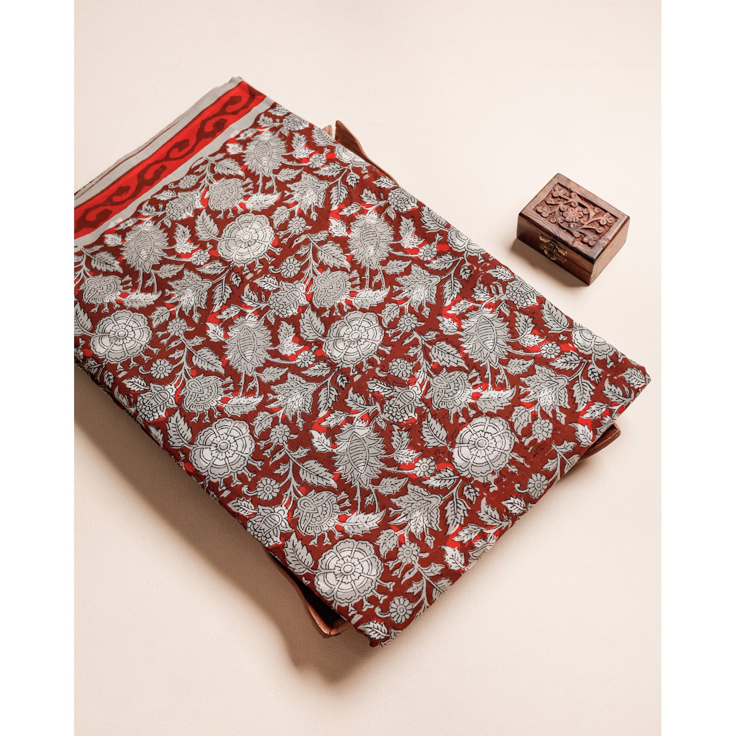 PURE COTTON HANDBLOCK PRINTED FABRIC
