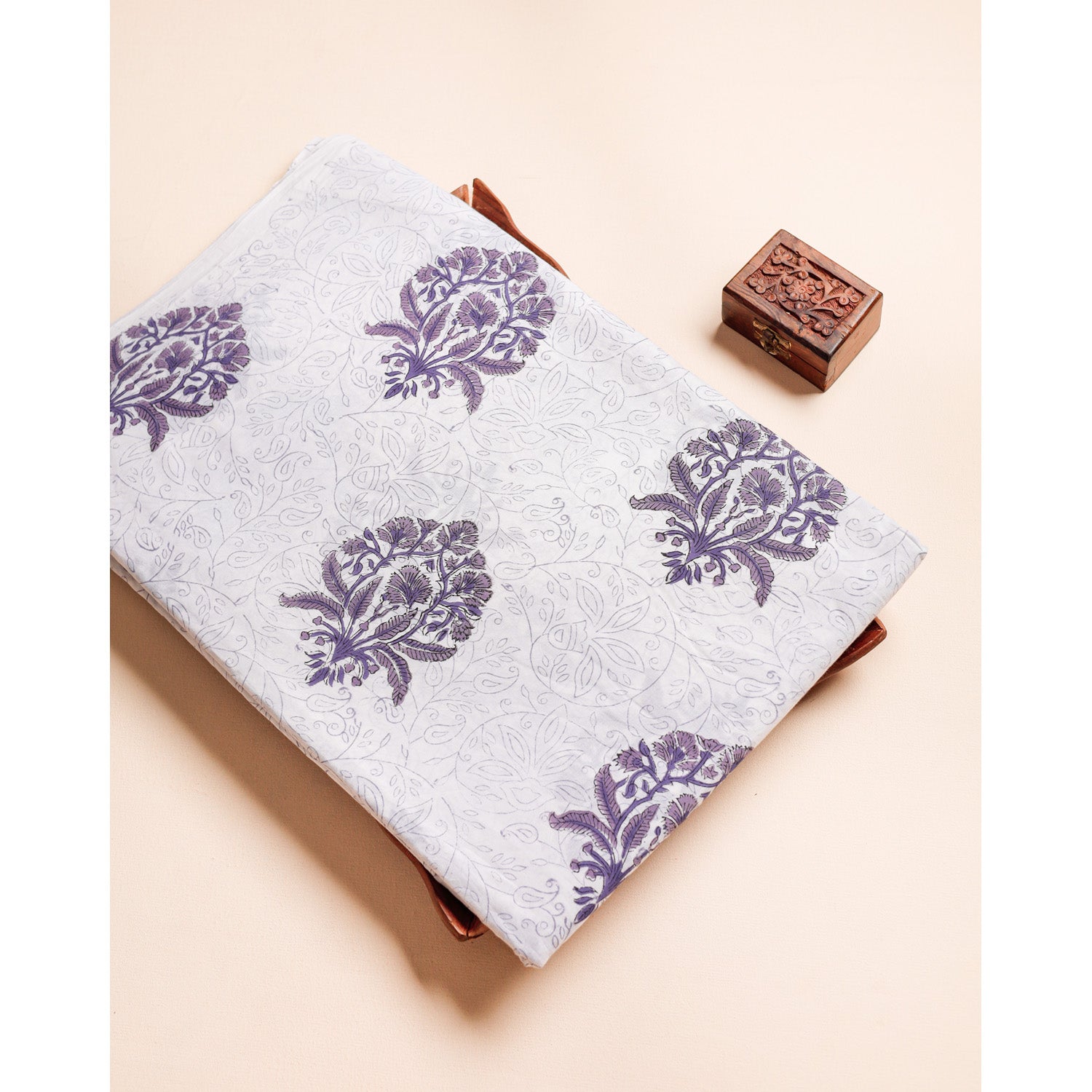 PURE COTTON HANDBLOCK PRINTED FABRIC