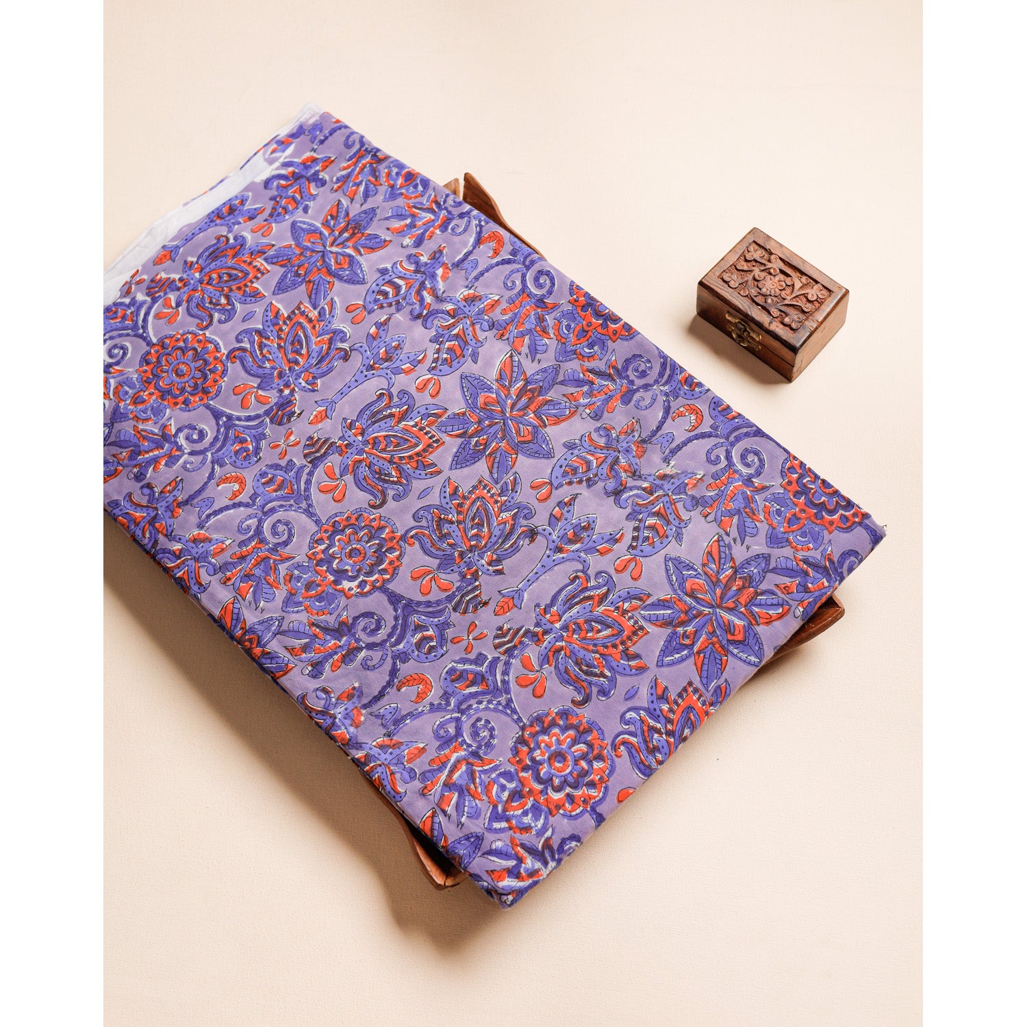PURE COTTON HANDBLOCK PRINTED FABRIC
