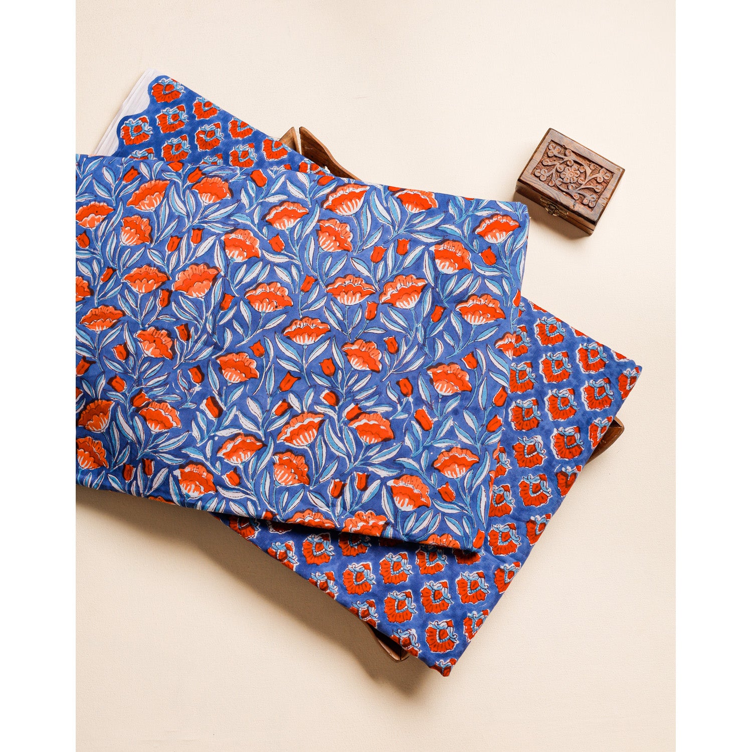 PURE COTTON HANDBLOCK PRINTED FABRICS