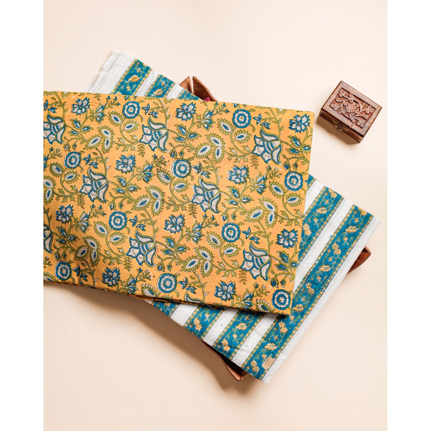 PURE COTTON HANDBLOCK PRINTED FABRICS