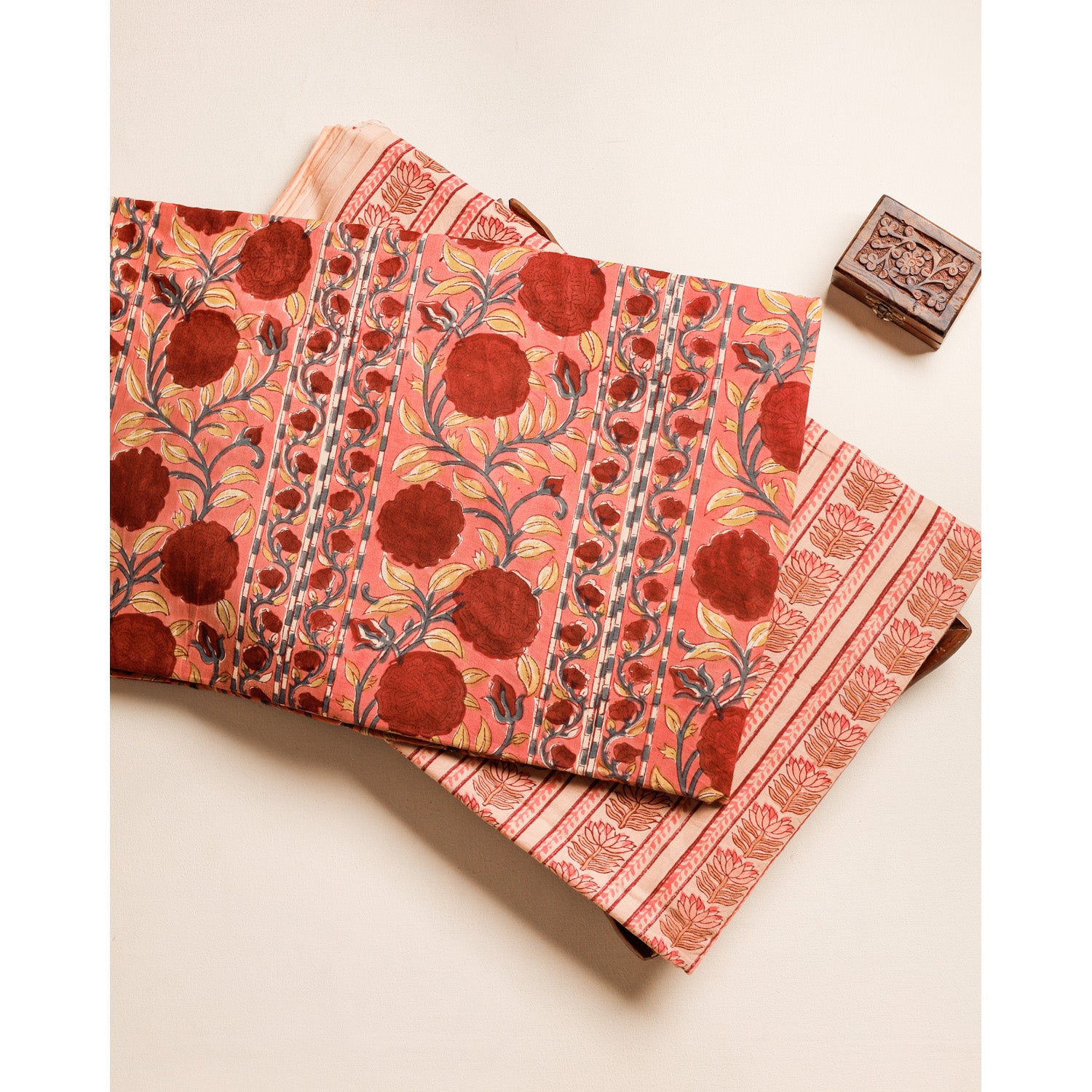 PURE COTTON HANDBLOCK PRINTED FABRICS