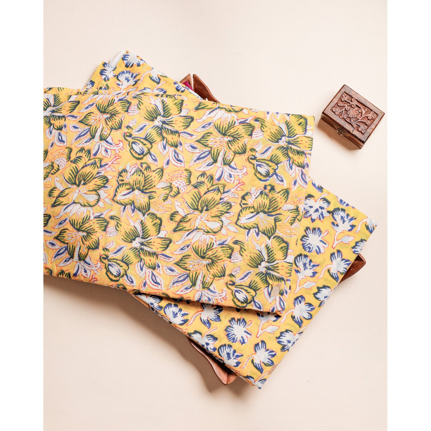 PURE COTTON HANDBLOCK PRINTED FABRICS