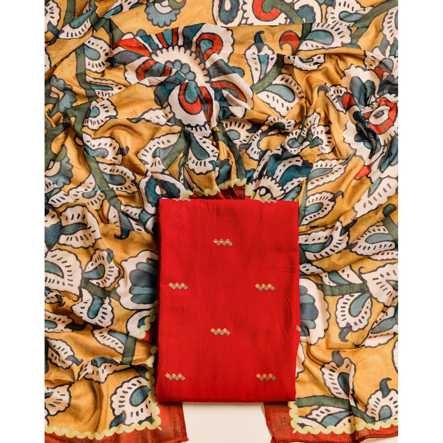 PURE COTTON HANDLOOM 2 PIECE SET