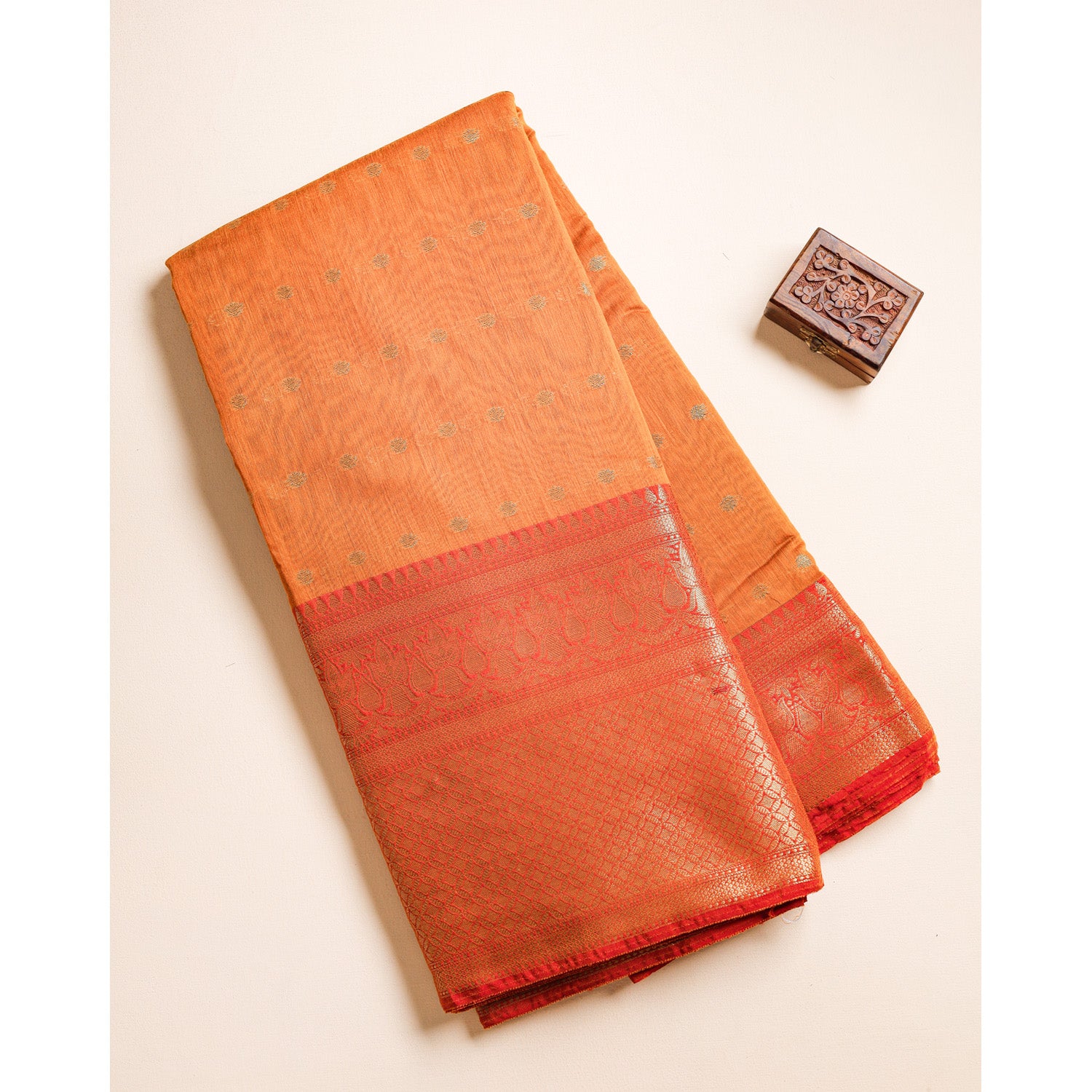 NARAYANPET COTTON SILK BORDER FABRIC