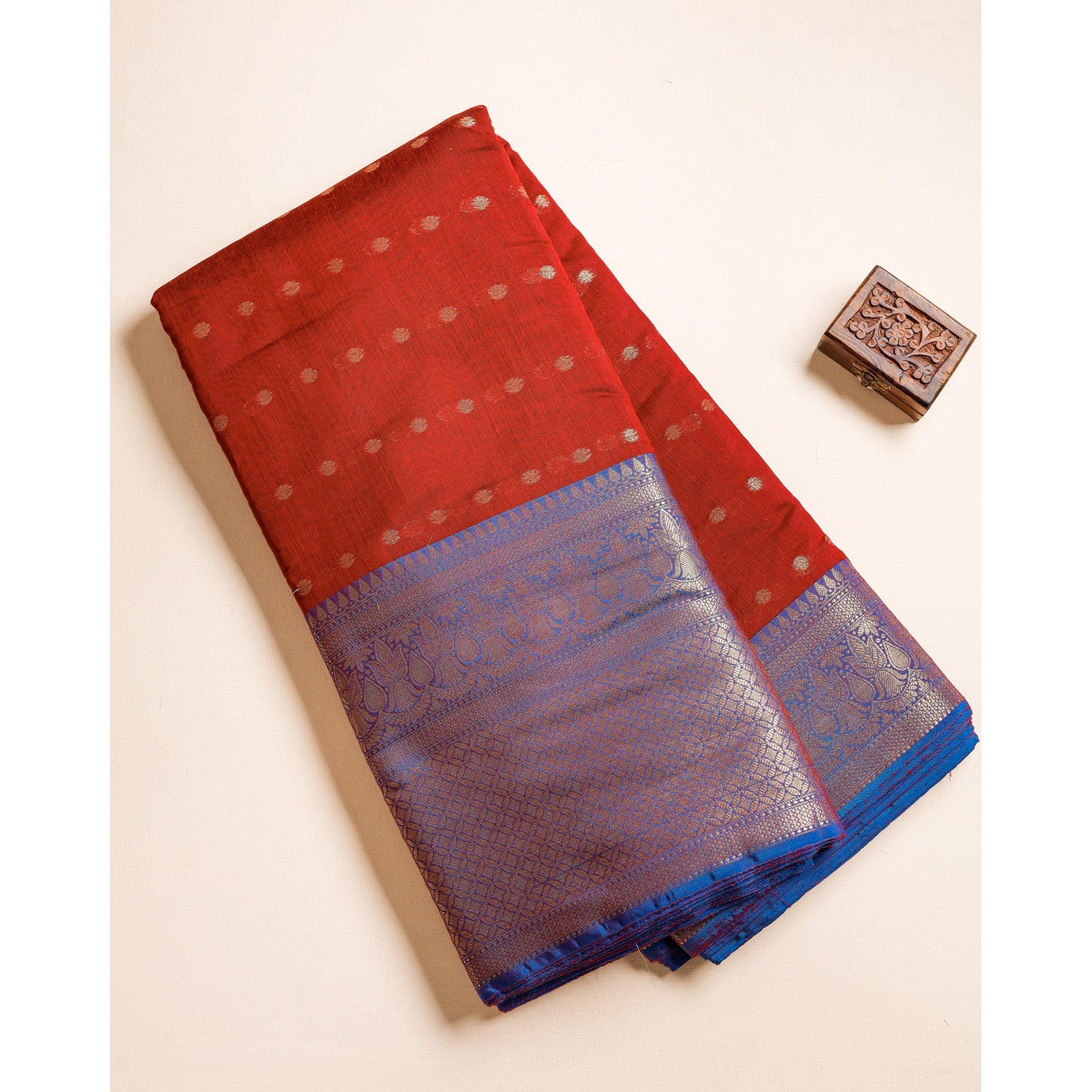 NARAYANPET COTTON SILK BORDER FABRIC