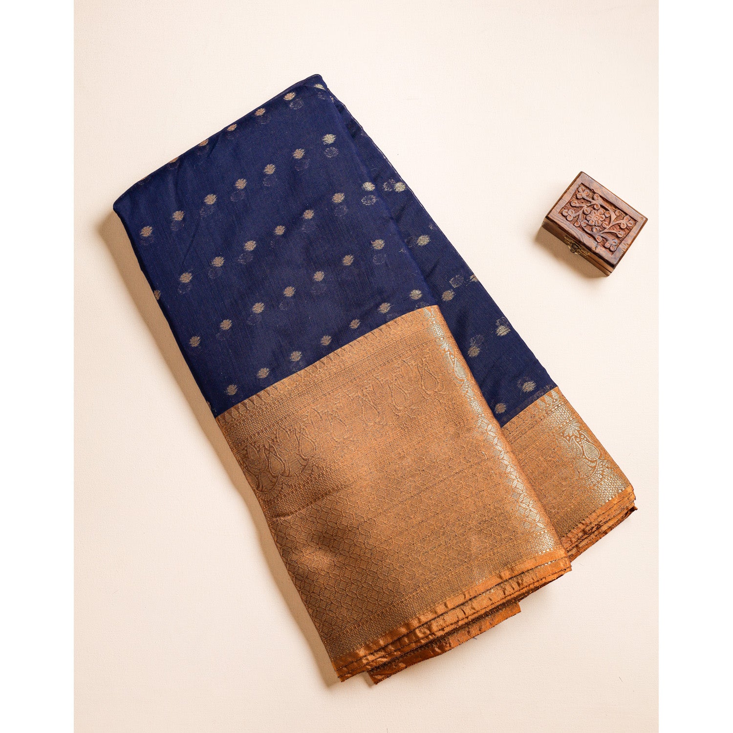 NARAYANPET COTTON SILK BORDER FABRIC