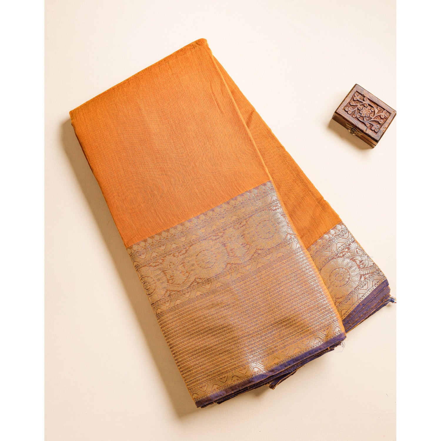 NARAYANPET COTTON SILK BORDER FABRIC