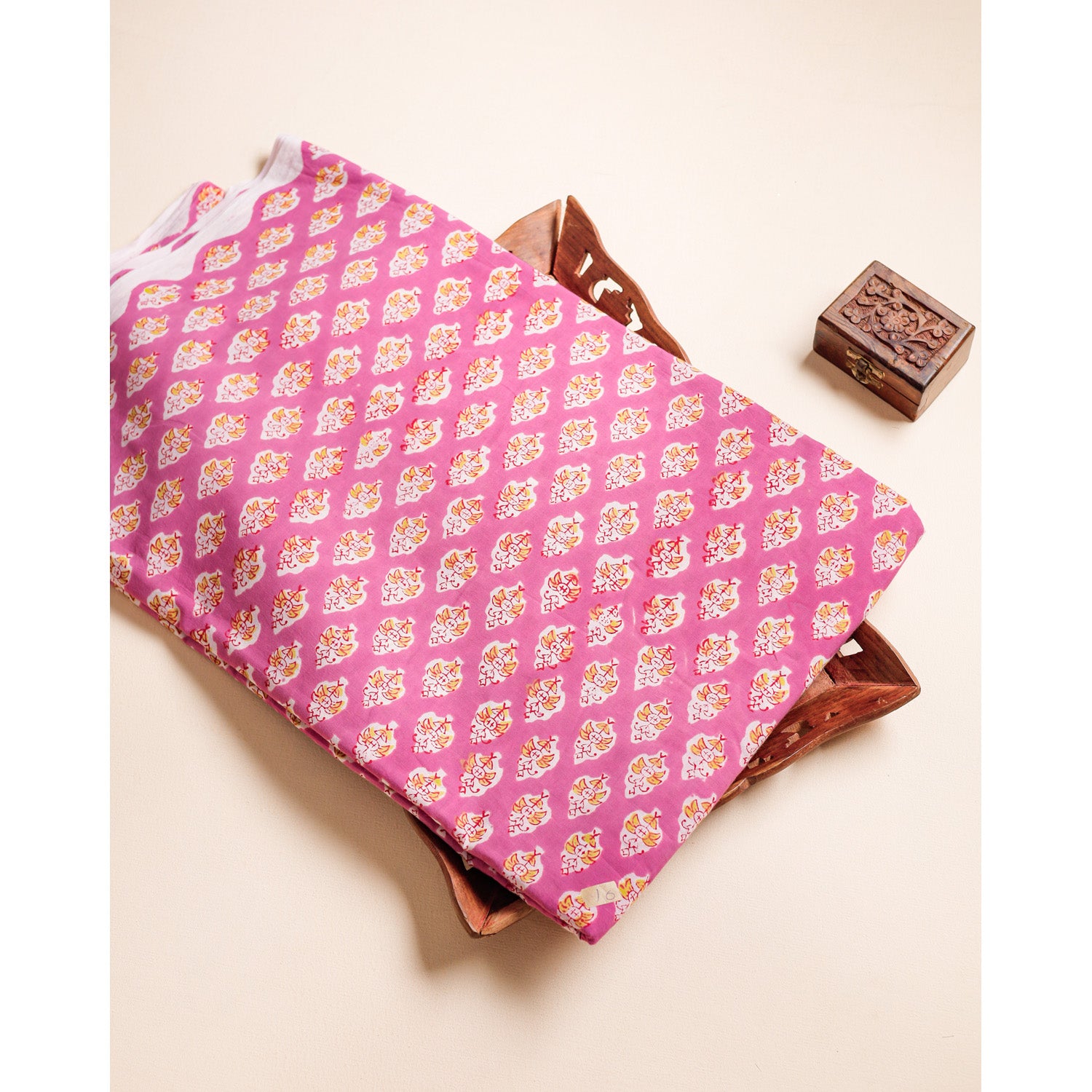 PURE COTTON HANDBLOCK PRINTED FABRIC