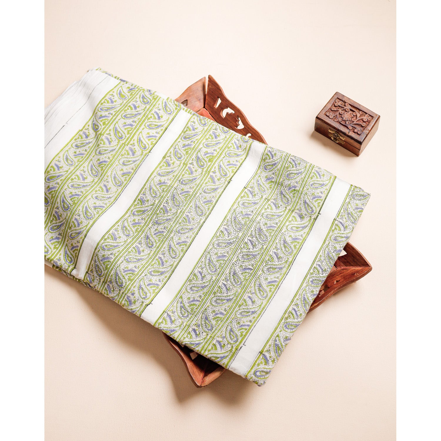 PURE COTTON HANDBLOCK PRINTED FABRIC