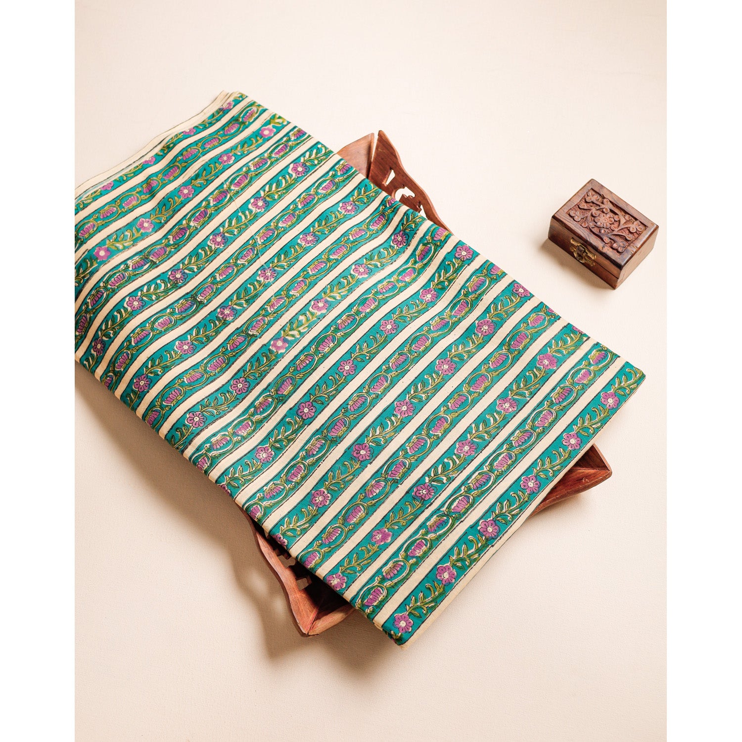 PURE COTTON HANDBLOCK PRINTED FABRIC