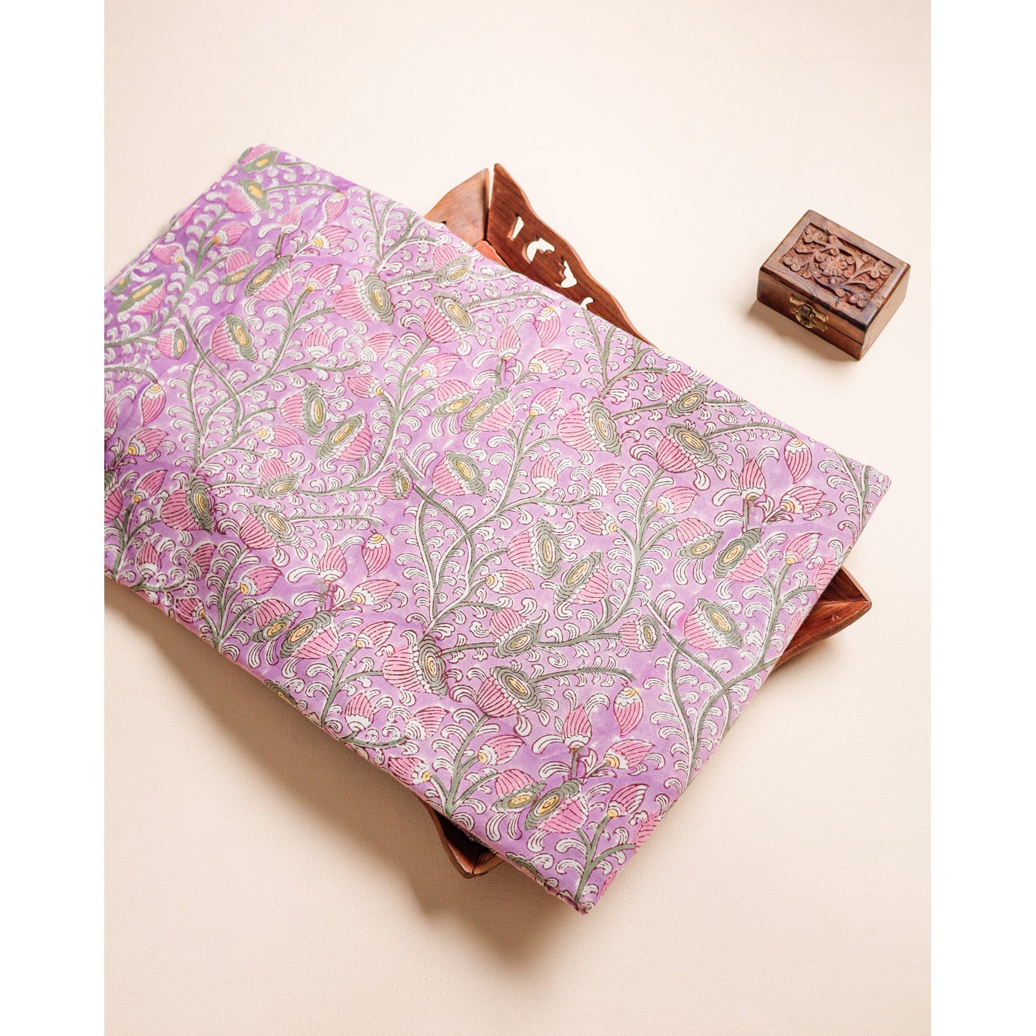 PURE COTTON HANDBLOCK PRINTED FABRIC