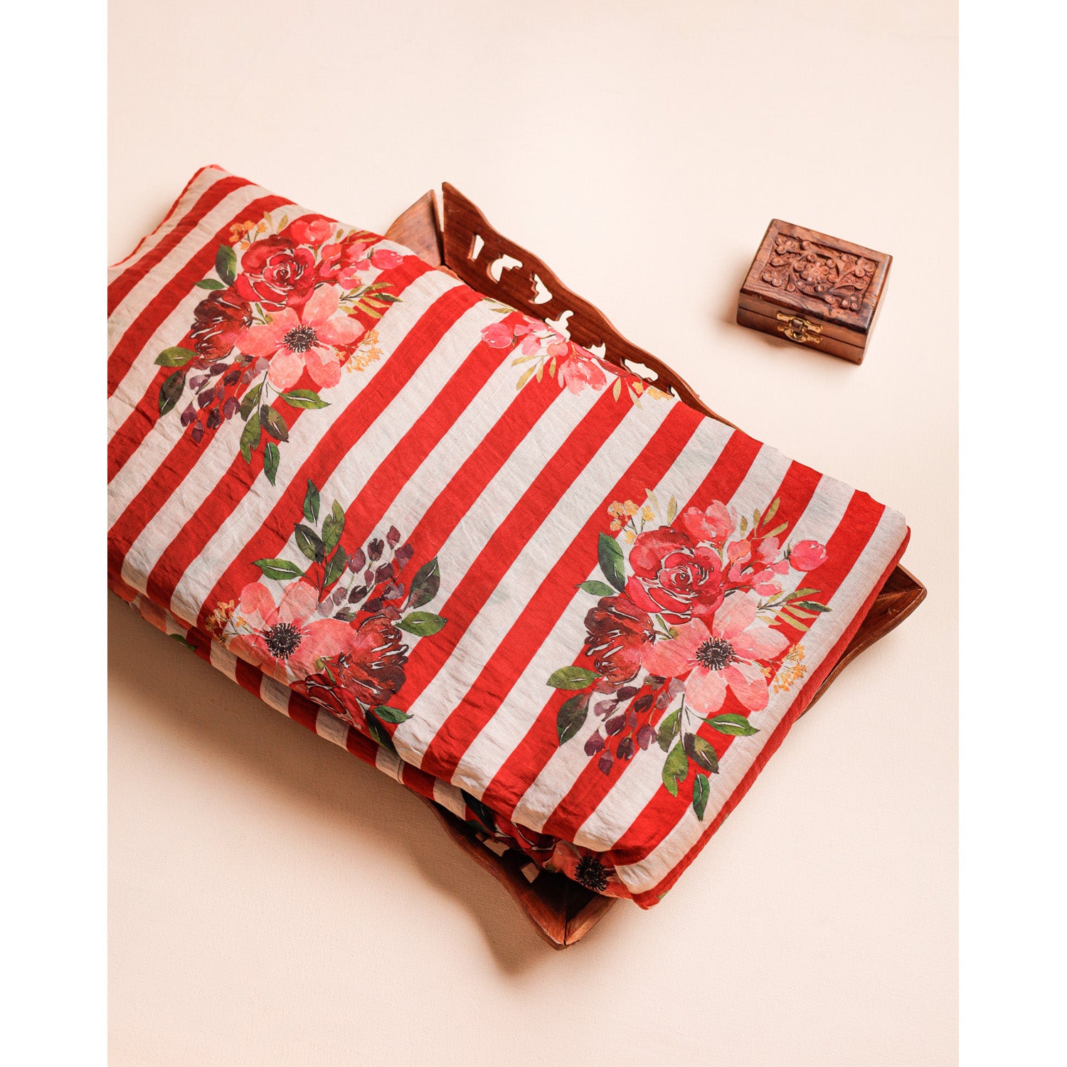 MOGRA CHANDERI PRINTED FABRIC