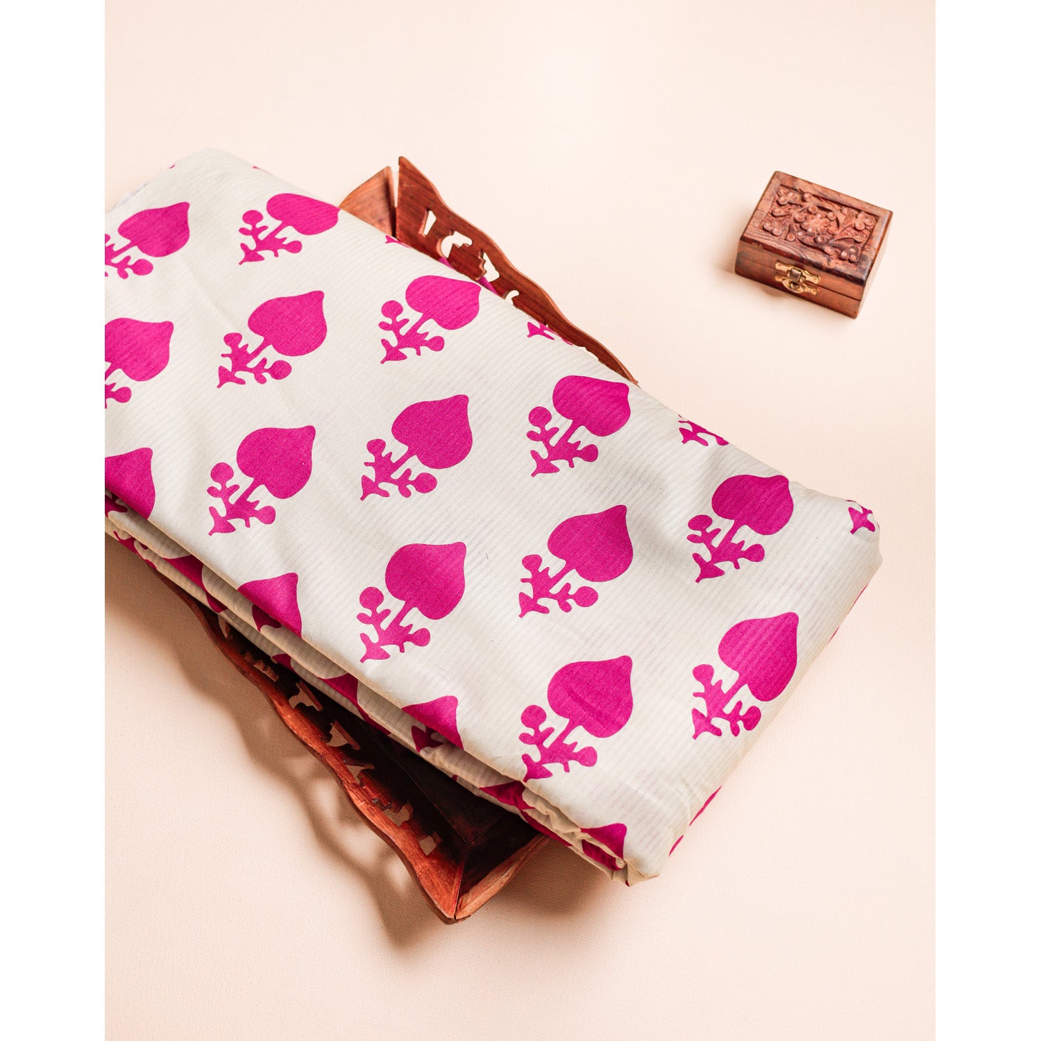 PURE COTTON DOBBY DIGITAL PRINTED FABRIC