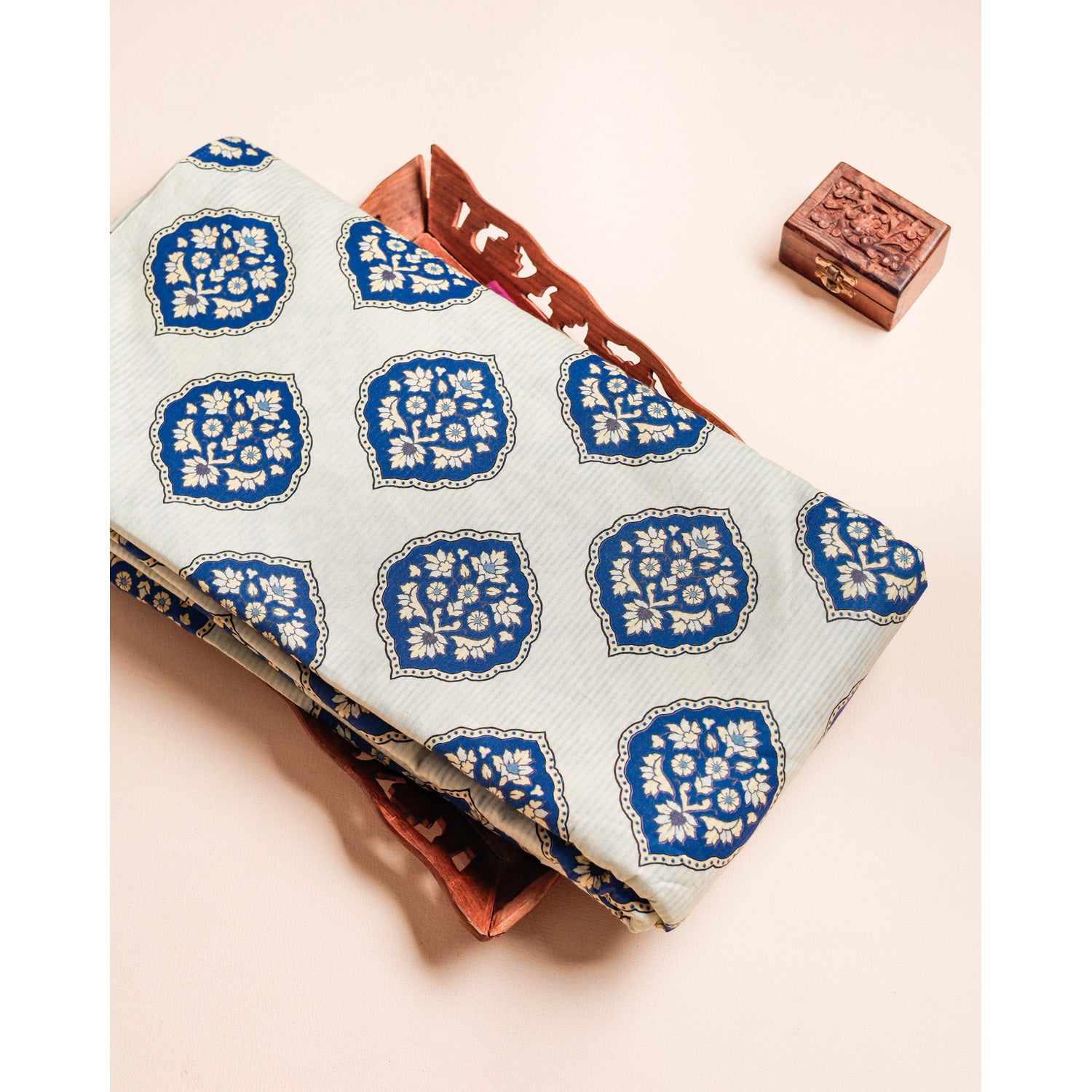 PURE COTTON DOBBY DIGITAL PRINTED FABRIC