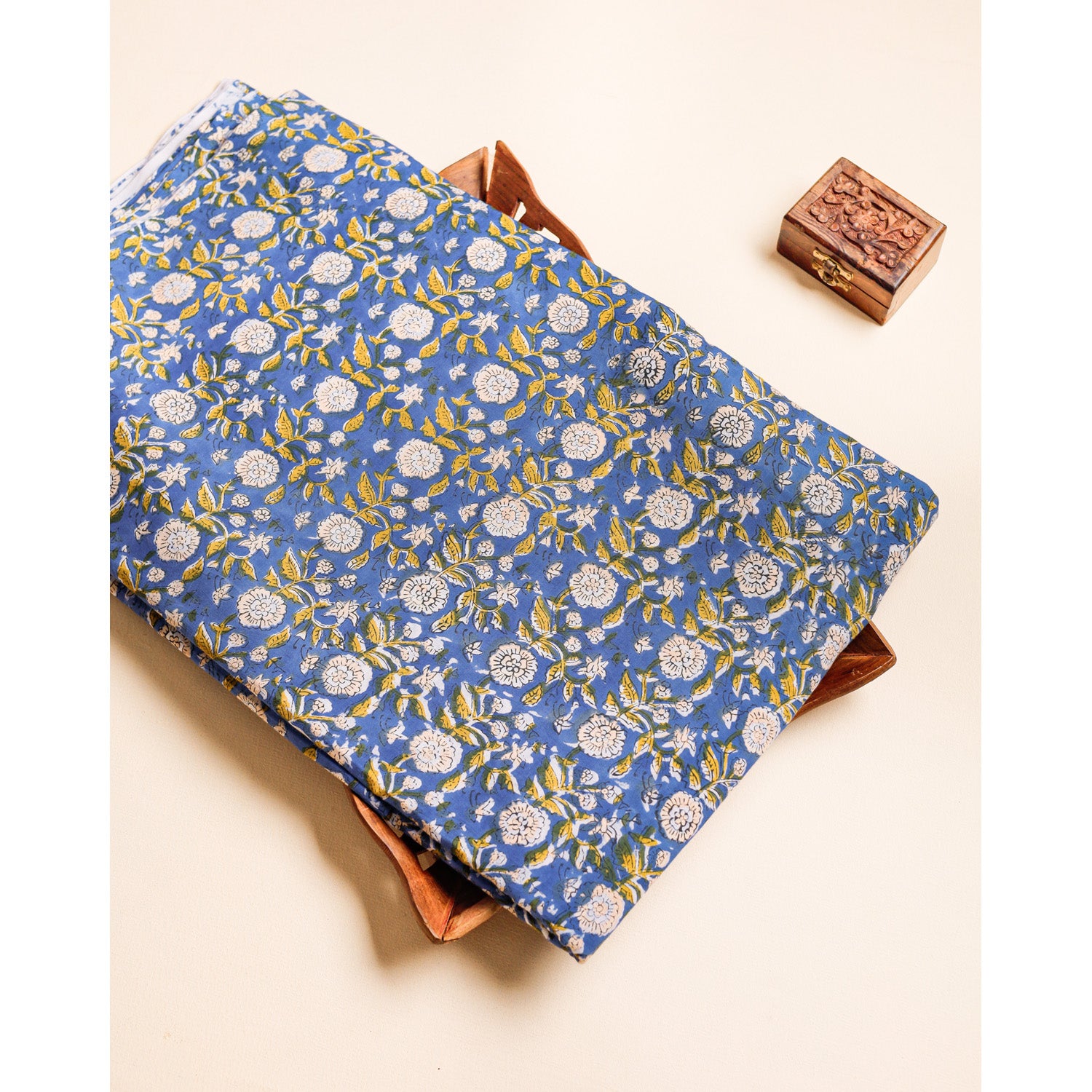 COTTON HANDBLOCK PRINTED FABRIC