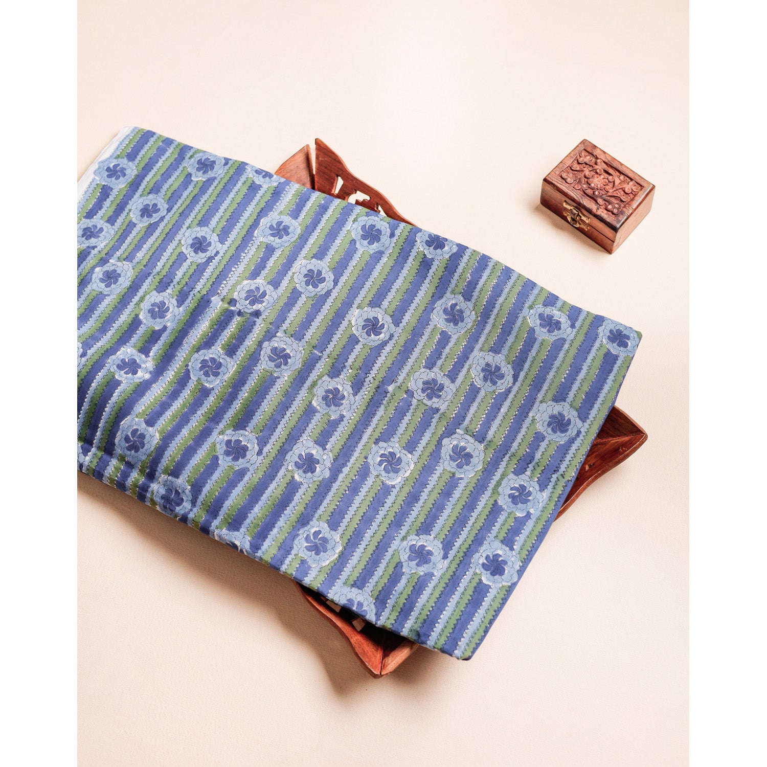 COTTON HANDBLOCK PRINTED FABRIC