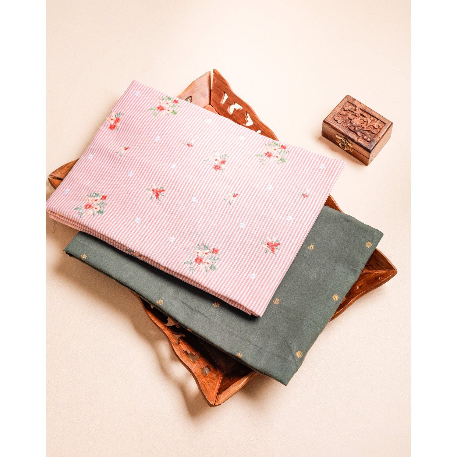 COTTON EMBROIDERED MIX & MATCH