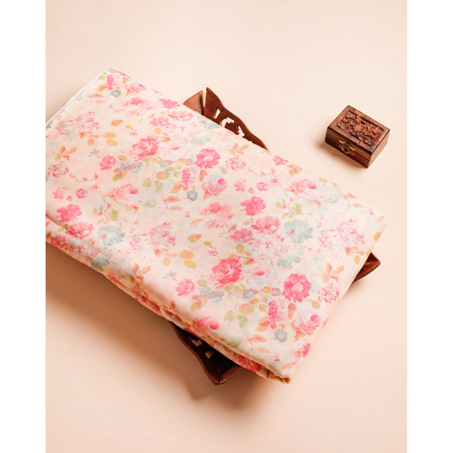 PURE COTTON MUL PRINTED FABRIC