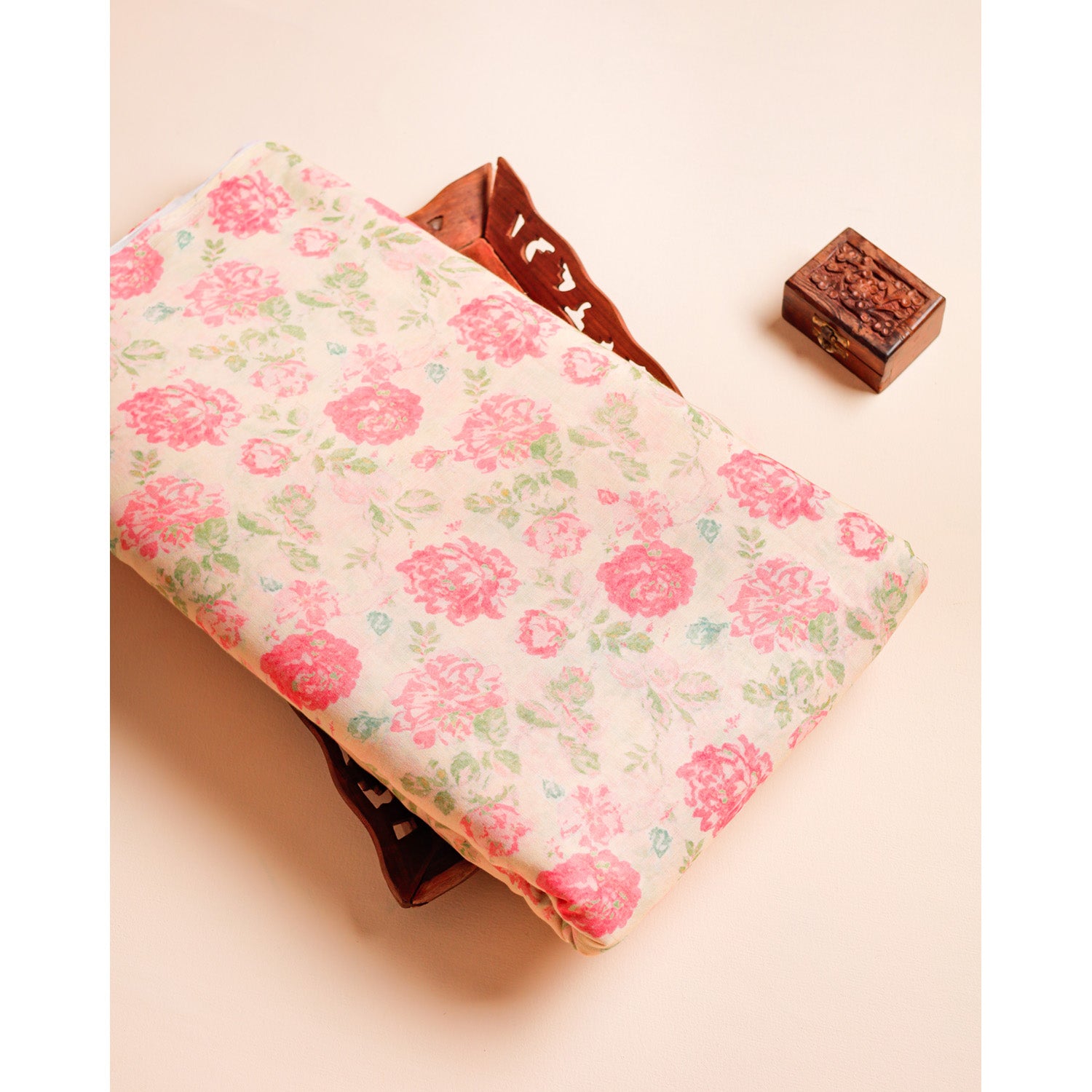 PURE COTTON MUL PRINTED FABRIC