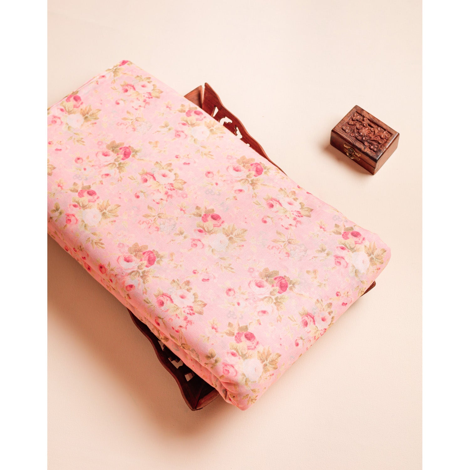 PURE COTTON MUL PRINTED FABRIC