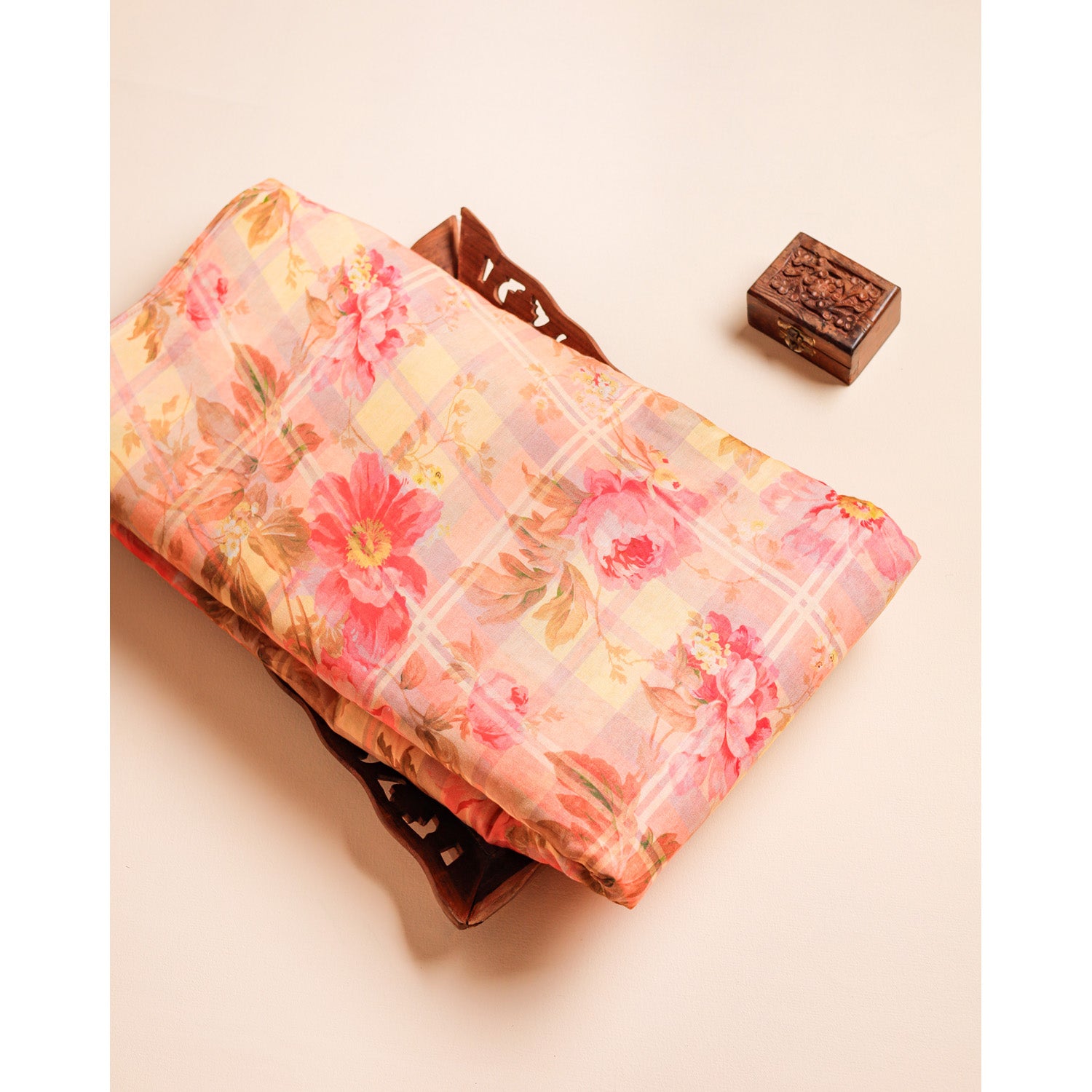 PURE COTTON MUL PRINTED FABRIC