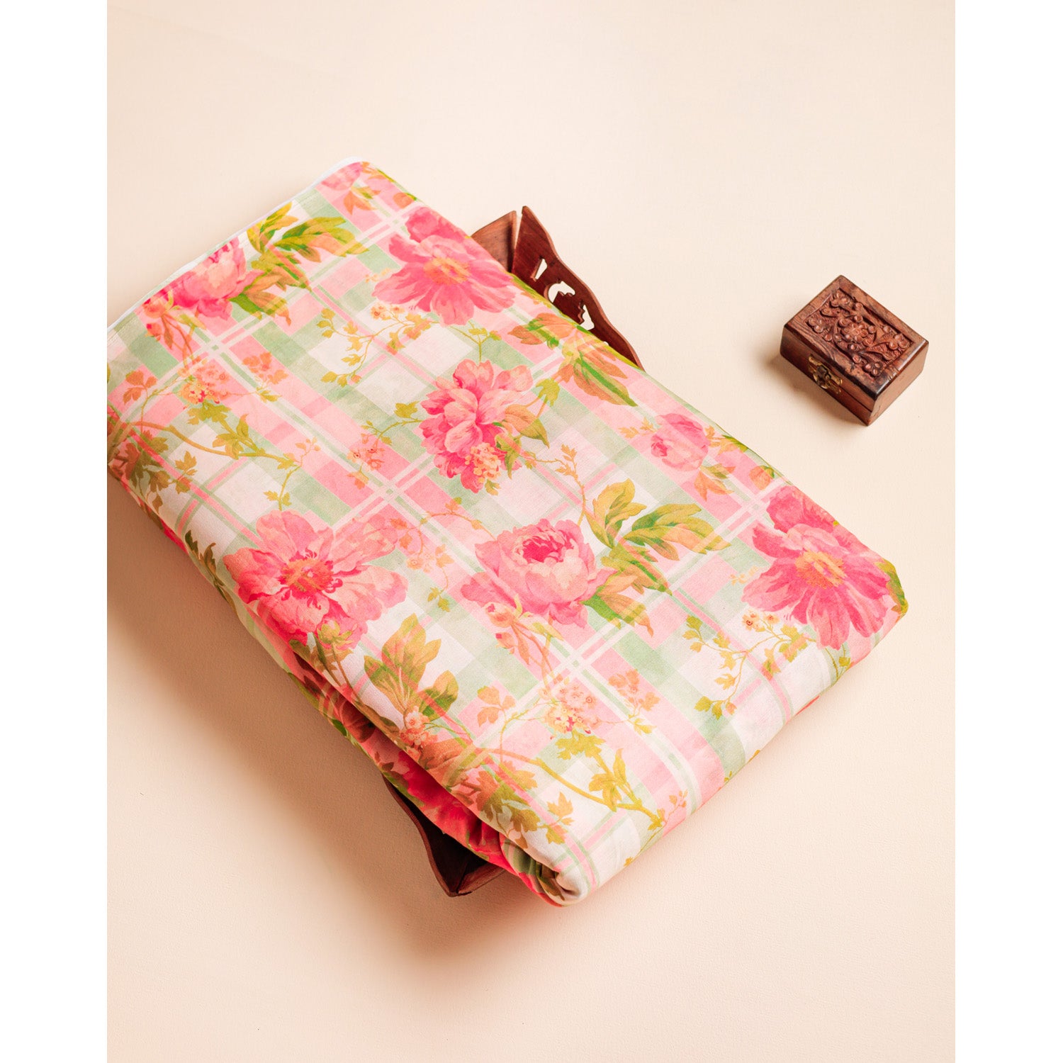 PURE COTTON MUL PRINTED FABRIC